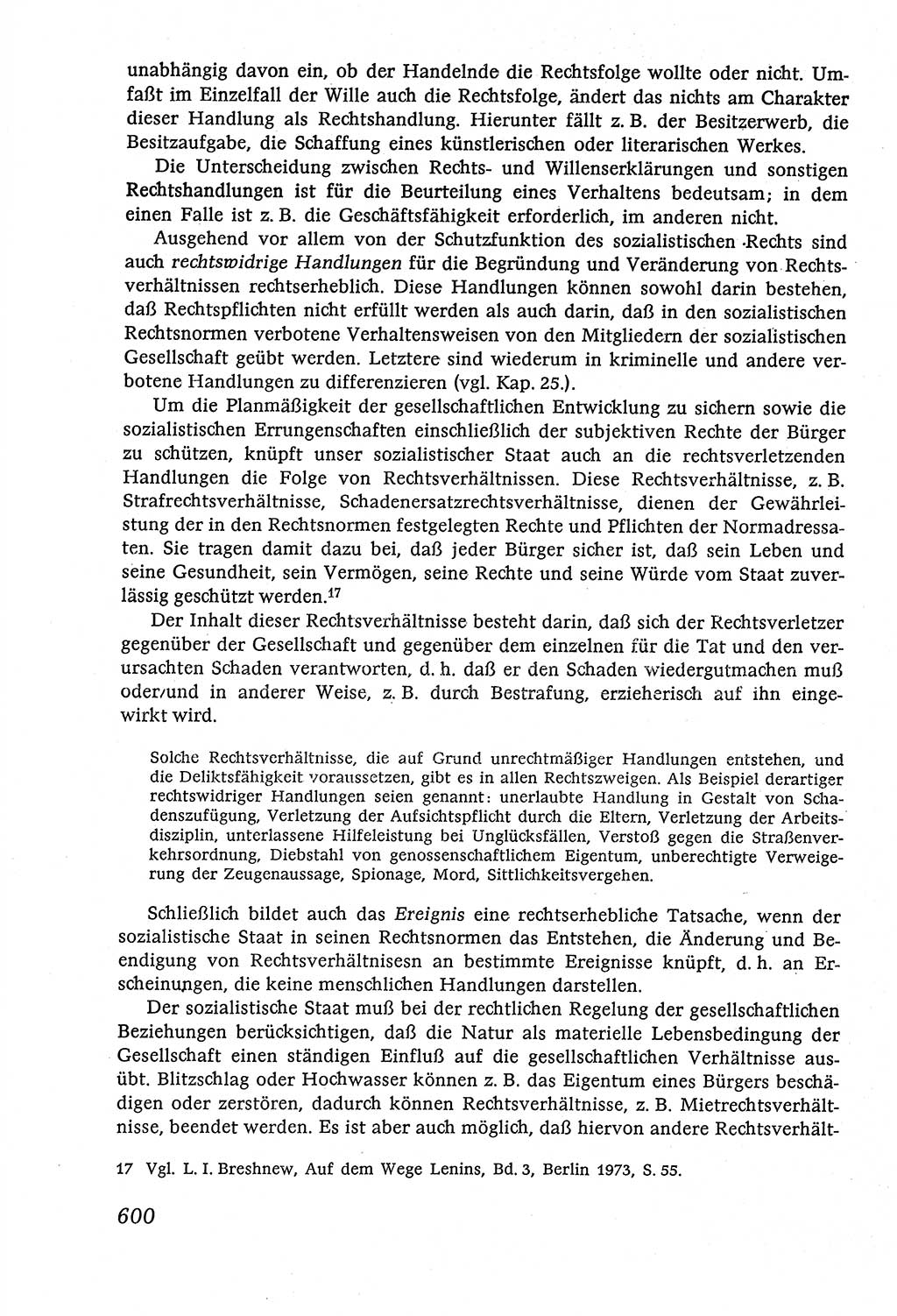 Marxistisch-leninistische (ML) Staats- und Rechtstheorie [Deutsche Demokratische Republik (DDR)], Lehrbuch 1980, Seite 600 (ML St.-R.-Th. DDR Lb. 1980, S. 600)