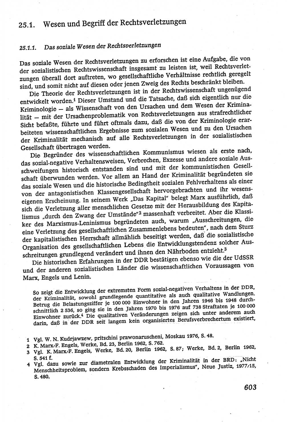 Marxistisch-leninistische (ML) Staats- und Rechtstheorie [Deutsche Demokratische Republik (DDR)], Lehrbuch 1980, Seite 603 (ML St.-R.-Th. DDR Lb. 1980, S. 603)