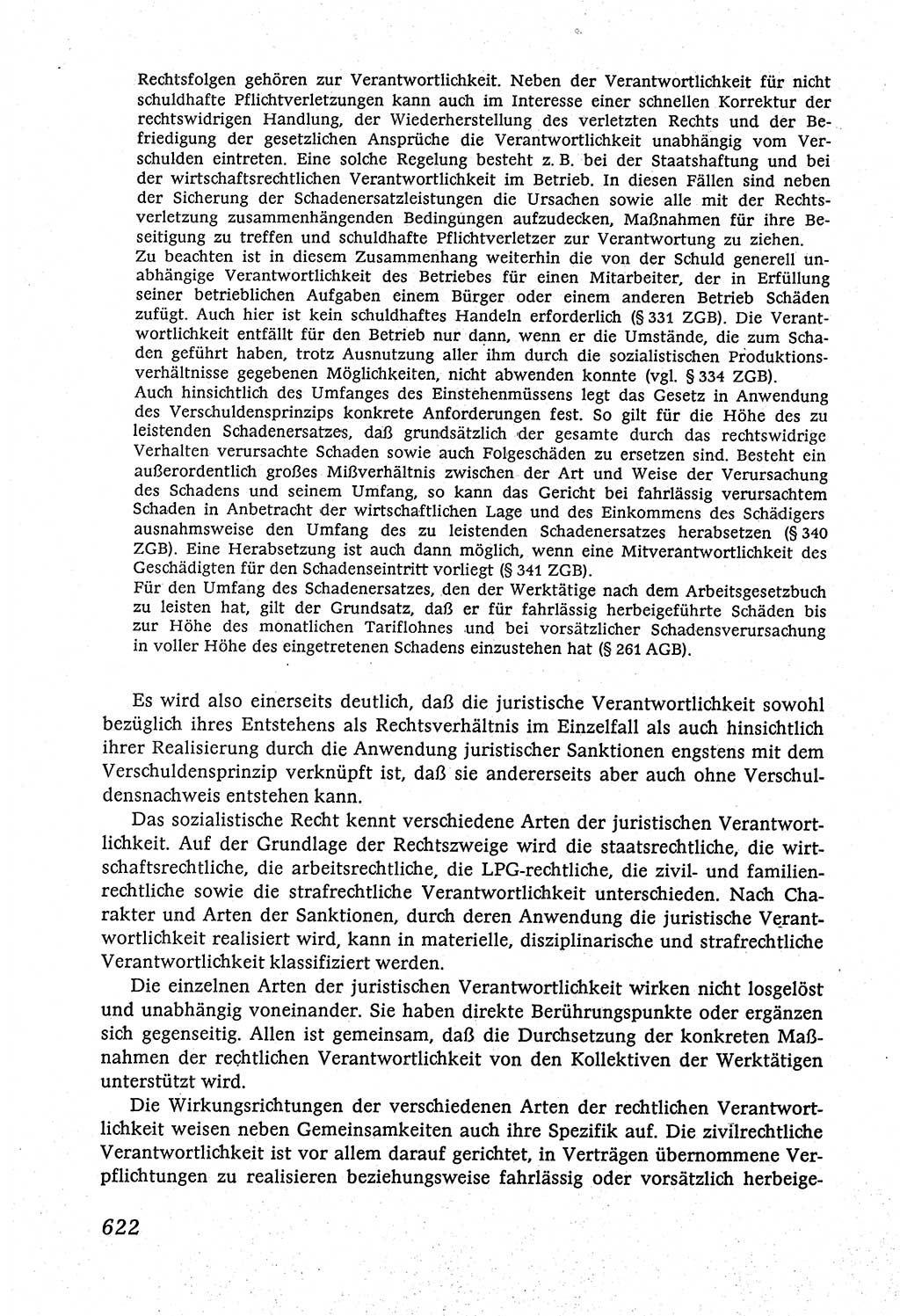 Marxistisch-leninistische (ML) Staats- und Rechtstheorie [Deutsche Demokratische Republik (DDR)], Lehrbuch 1980, Seite 622 (ML St.-R.-Th. DDR Lb. 1980, S. 622)