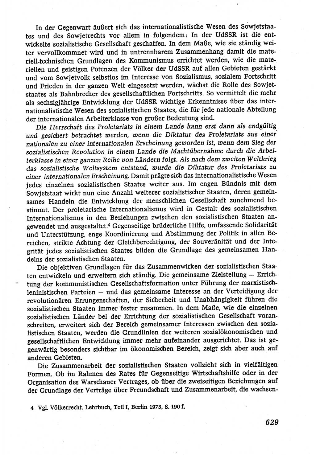 Marxistisch-leninistische (ML) Staats- und Rechtstheorie [Deutsche Demokratische Republik (DDR)], Lehrbuch 1980, Seite 629 (ML St.-R.-Th. DDR Lb. 1980, S. 629)