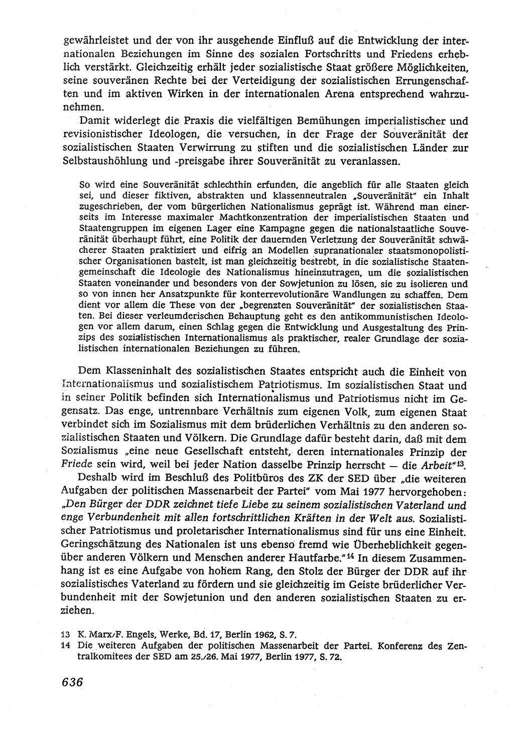 Marxistisch-leninistische (ML) Staats- und Rechtstheorie [Deutsche Demokratische Republik (DDR)], Lehrbuch 1980, Seite 636 (ML St.-R.-Th. DDR Lb. 1980, S. 636)