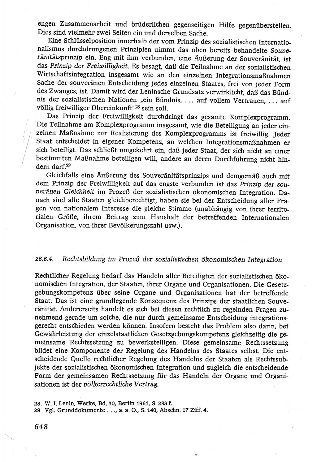 Marxistisch-leninistische (ML) Staats- und Rechtstheorie [Deutsche Demokratische Republik (DDR)], Lehrbuch 1980, Seite 648 (ML St.-R.-Th. DDR Lb. 1980, S. 648)