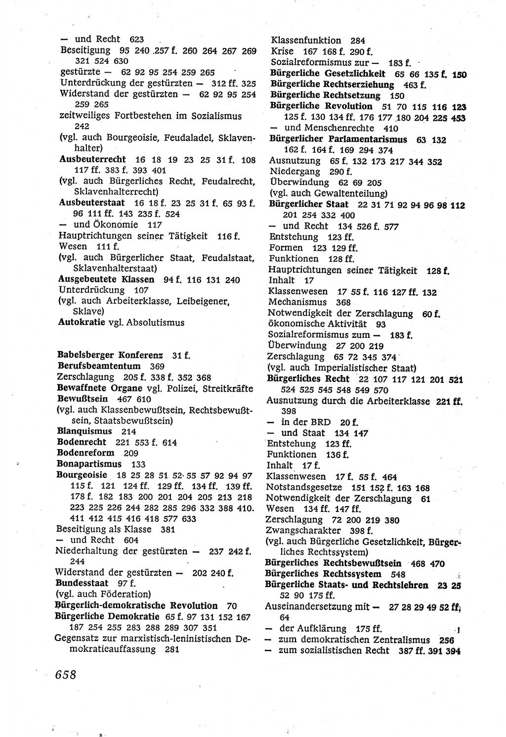 Marxistisch-leninistische (ML) Staats- und Rechtstheorie [Deutsche Demokratische Republik (DDR)], Lehrbuch 1980, Seite 658 (ML St.-R.-Th. DDR Lb. 1980, S. 658)