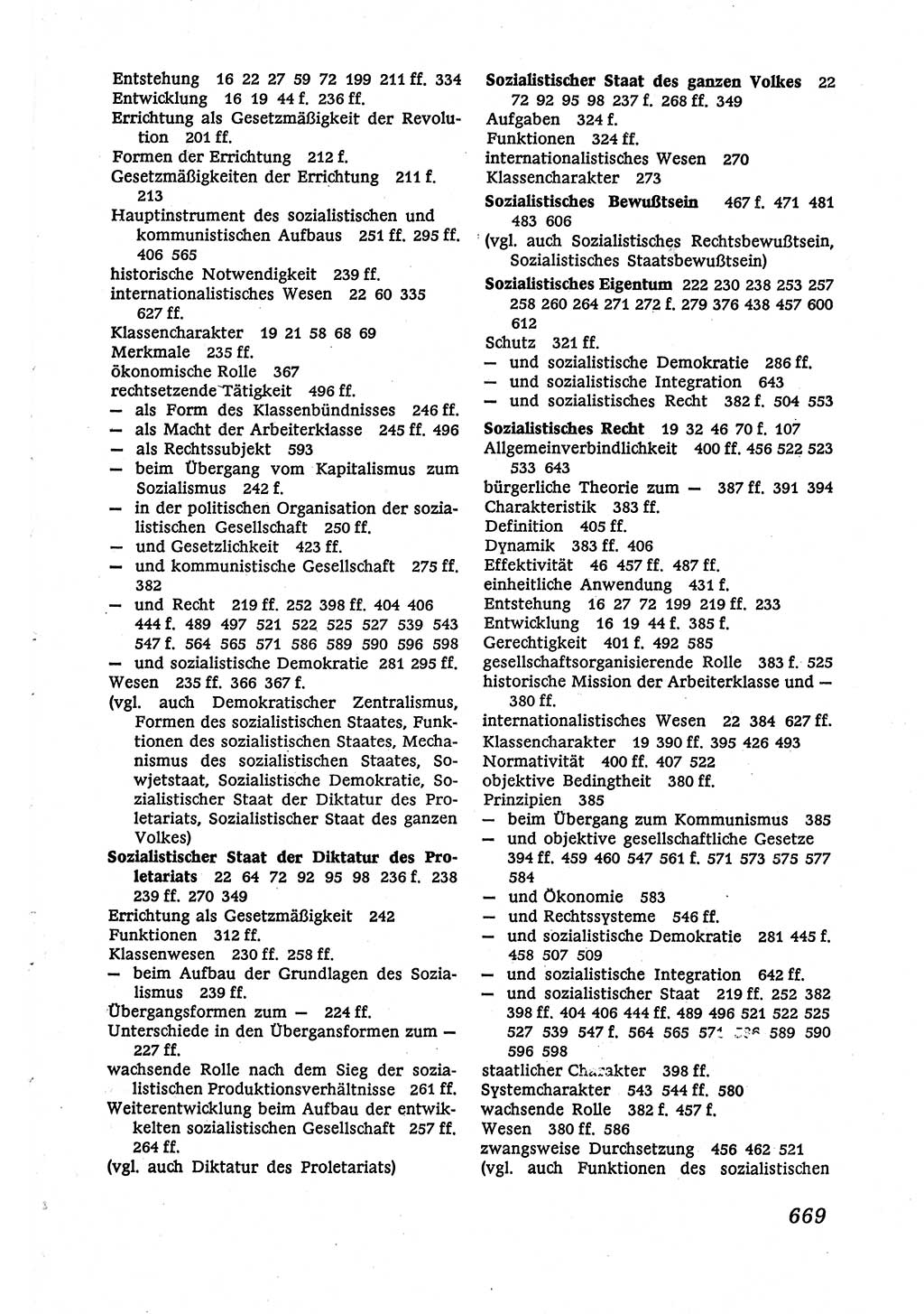 Marxistisch-leninistische (ML) Staats- und Rechtstheorie [Deutsche Demokratische Republik (DDR)], Lehrbuch 1980, Seite 669 (ML St.-R.-Th. DDR Lb. 1980, S. 669)