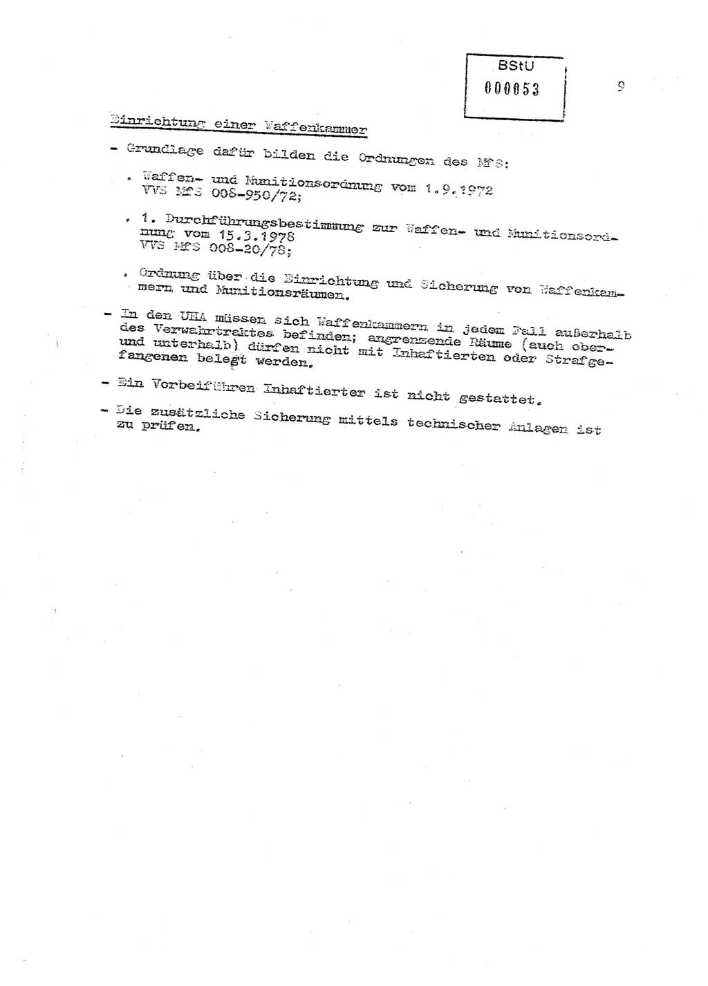 Sicherungs- und Nachrichtentechnik in UHA [Untersuchungshaftanstalten, Ministerium für Staatssicherheit, Deutsche Demokratische Republik (DDR)], Abteilung (Abt.) ⅩⅣ, Berlin 1980, Seite 9 (Si.-NT UHA MfS DDR Abt. ⅩⅣ /80 1980, S. 9)