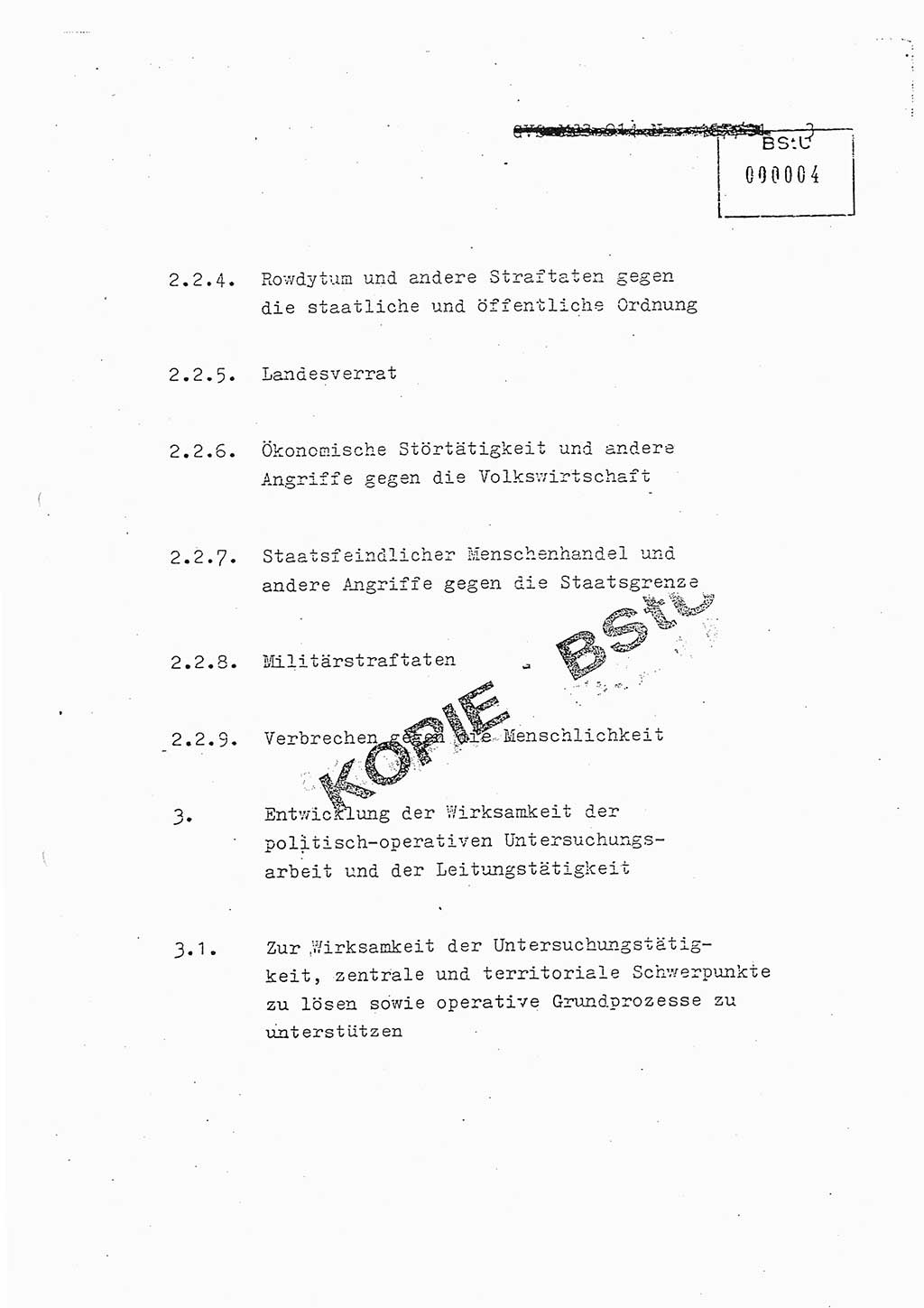 Jahresbericht der Hauptabteilung (HA) Ⅸ 1981, Analyse über die Entwicklung und die Wirksamkeit der politisch-operativen Arbeit der Linie Ⅸ in der Zeit vom 1. Januar 1981 bis 30. September 1981, Ministerium für Staatssicherheit (MfS) der Deutschen Demokratischen Republik (DDR), Hauptabteilung Ⅸ, Berlin 1981, Seite 3 (Anal. MfS DDR HA Ⅸ /81 1981, S. 3)