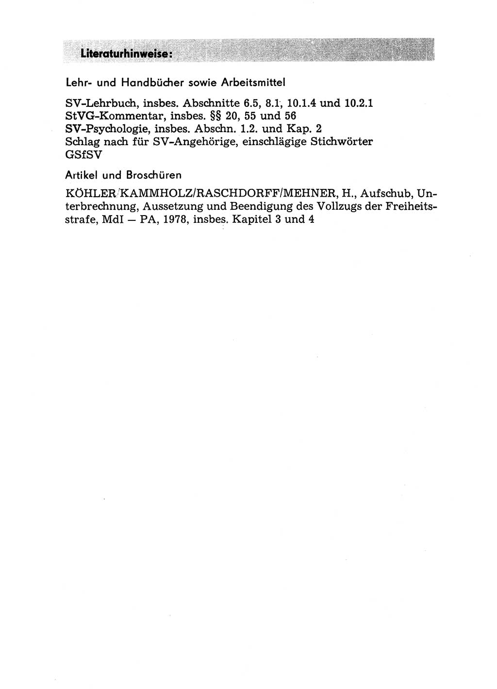 Handbuch für Betriebsangehörige, Abteilung Strafvollzug (SV) [Ministerium des Innern (MdI) Deutsche Demokratische Republik (DDR)] 1981, Seite 150 (Hb. BA Abt. SV MdI DDR 1981, S. 150)