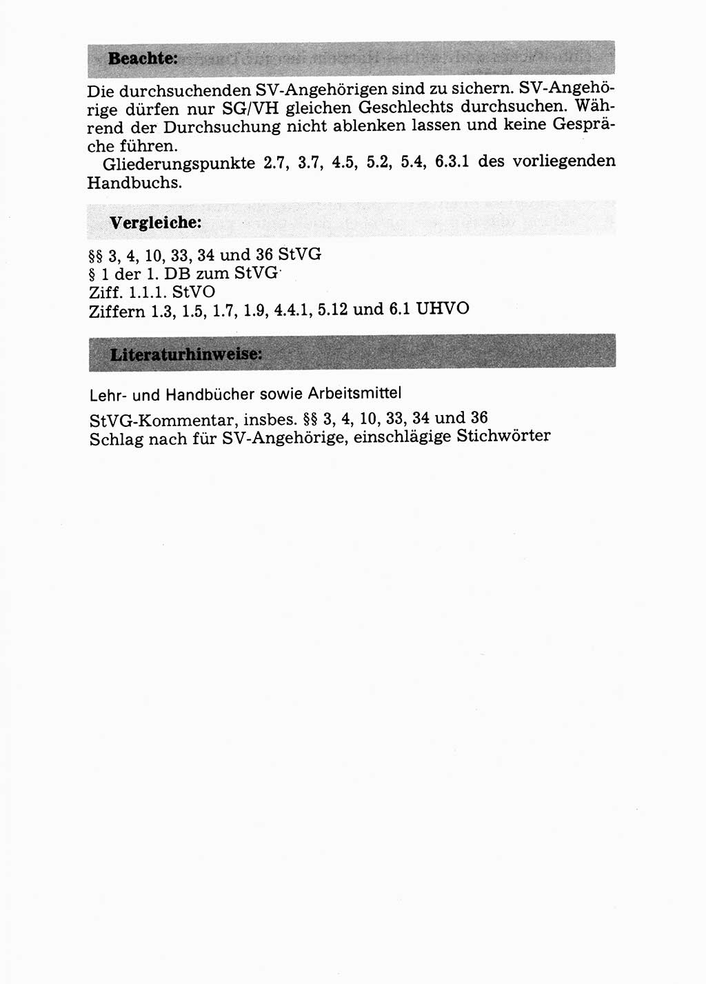 Handbuch für operative Dienste, Abteilung Strafvollzug (SV) [Ministerium des Innern (MdI) Deutsche Demokratische Republik (DDR)] 1981, Seite 110 (Hb. op. D. Abt. SV MdI DDR 1981, S. 110)