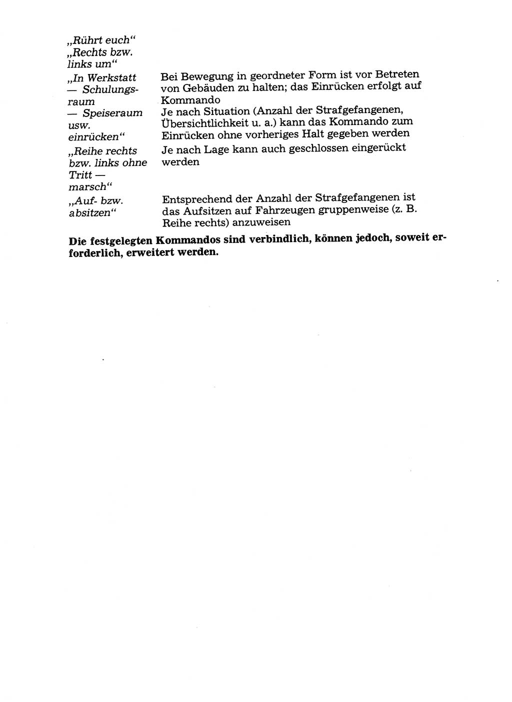 Handbuch für operative Dienste, Abteilung Strafvollzug (SV) [Ministerium des Innern (MdI) Deutsche Demokratische Republik (DDR)] 1981, Seite 156 (Hb. op. D. Abt. SV MdI DDR 1981, S. 156)