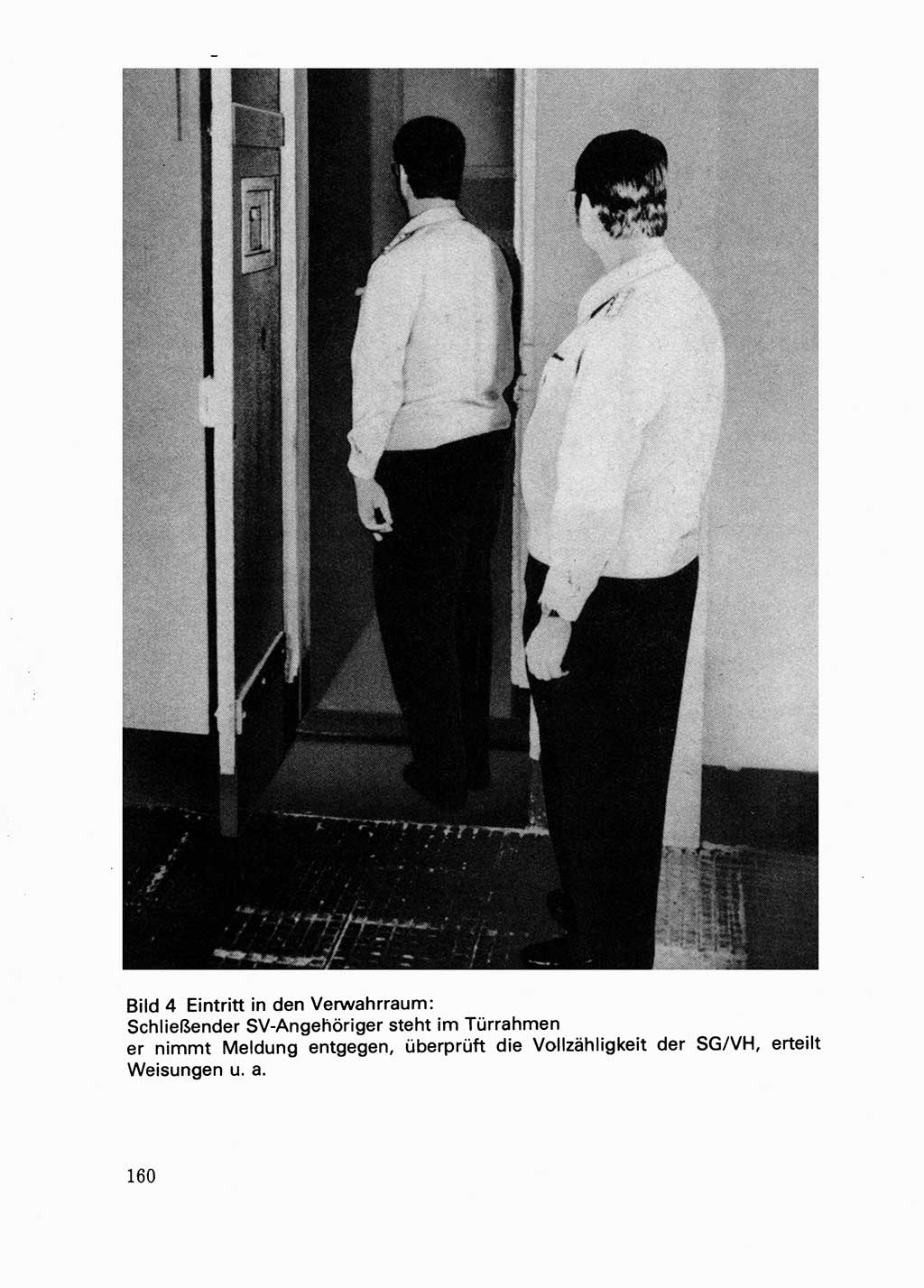 Handbuch für operative Dienste, Abteilung Strafvollzug (SV) [Ministerium des Innern (MdI) Deutsche Demokratische Republik (DDR)] 1981, Seite 160 (Hb. op. D. Abt. SV MdI DDR 1981, S. 160)