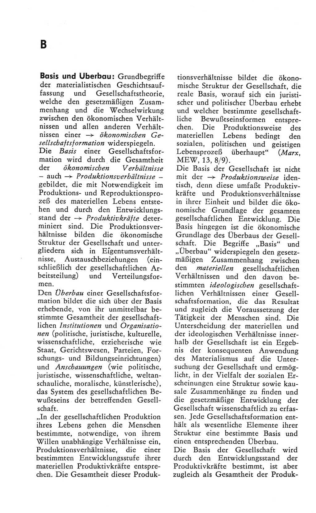 Kleines Wörterbuch der marxistisch-leninistischen Philosophie [Deutsche Demokratische Republik (DDR)] 1981, Seite 46 (Kl. Wb. ML Phil. DDR 1981, S. 46)