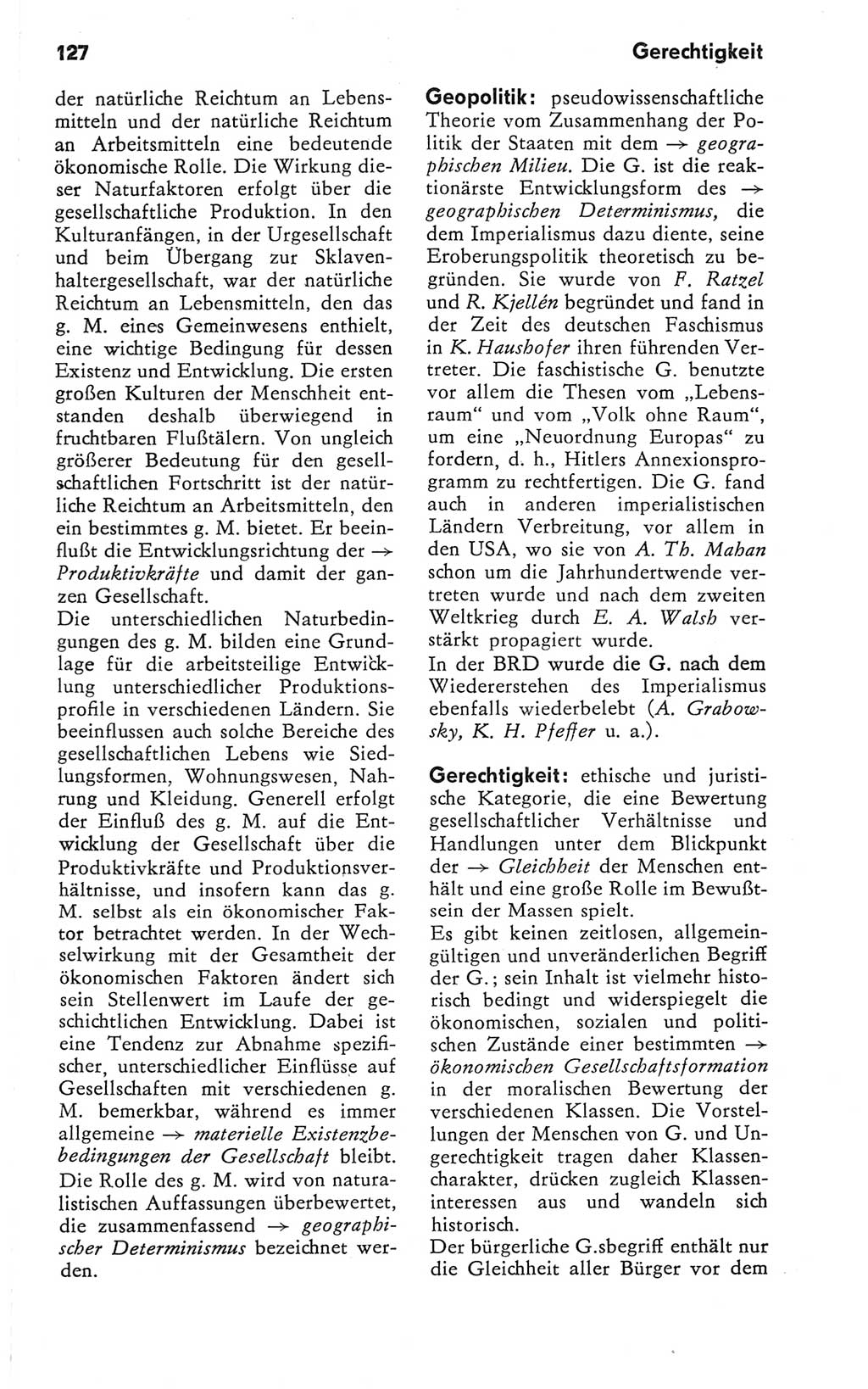 Kleines Wörterbuch der marxistisch-leninistischen Philosophie [Deutsche Demokratische Republik (DDR)] 1981, Seite 127 (Kl. Wb. ML Phil. DDR 1981, S. 127)
