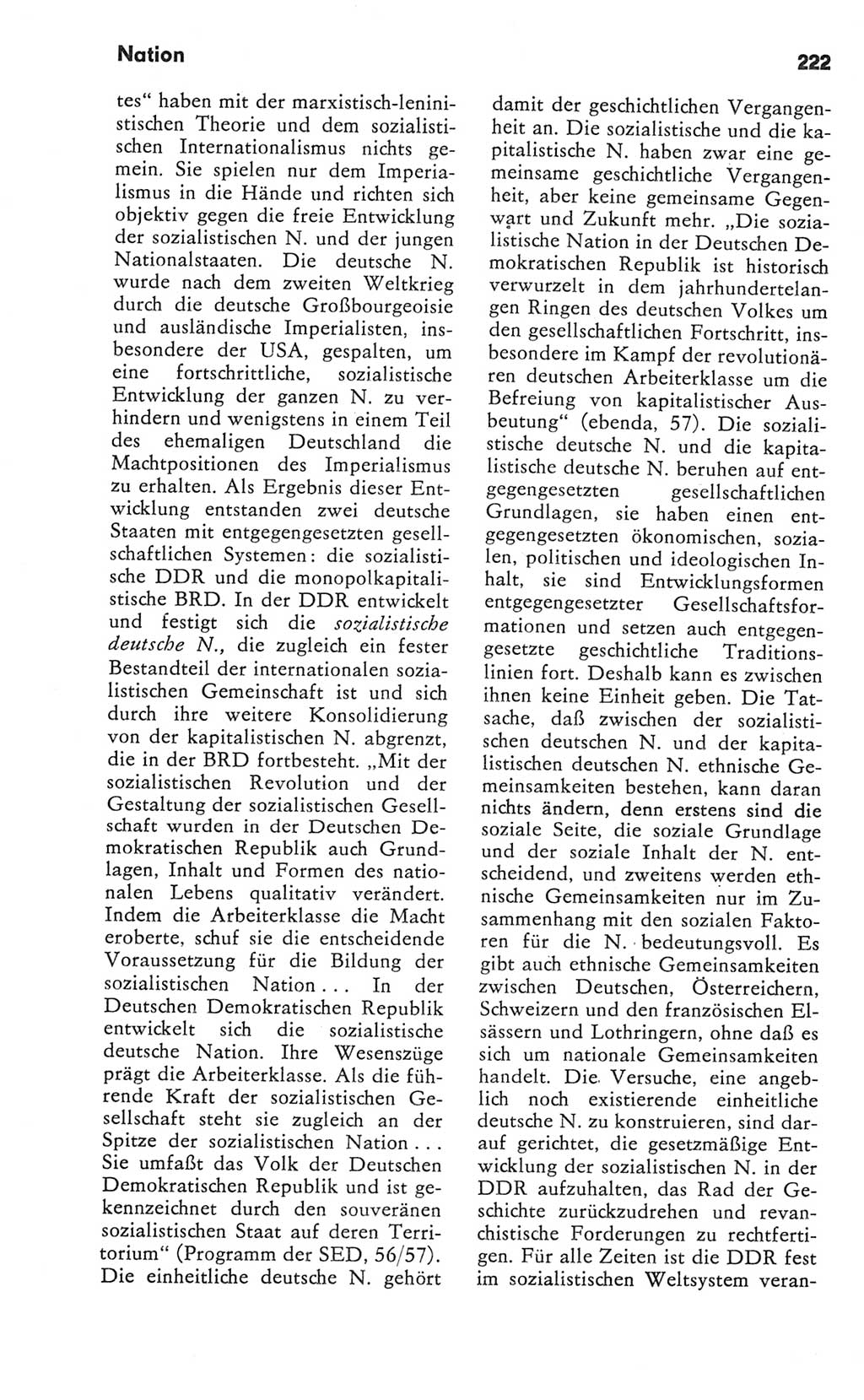 Kleines Wörterbuch der marxistisch-leninistischen Philosophie [Deutsche Demokratische Republik (DDR)] 1981, Seite 222 (Kl. Wb. ML Phil. DDR 1981, S. 222)