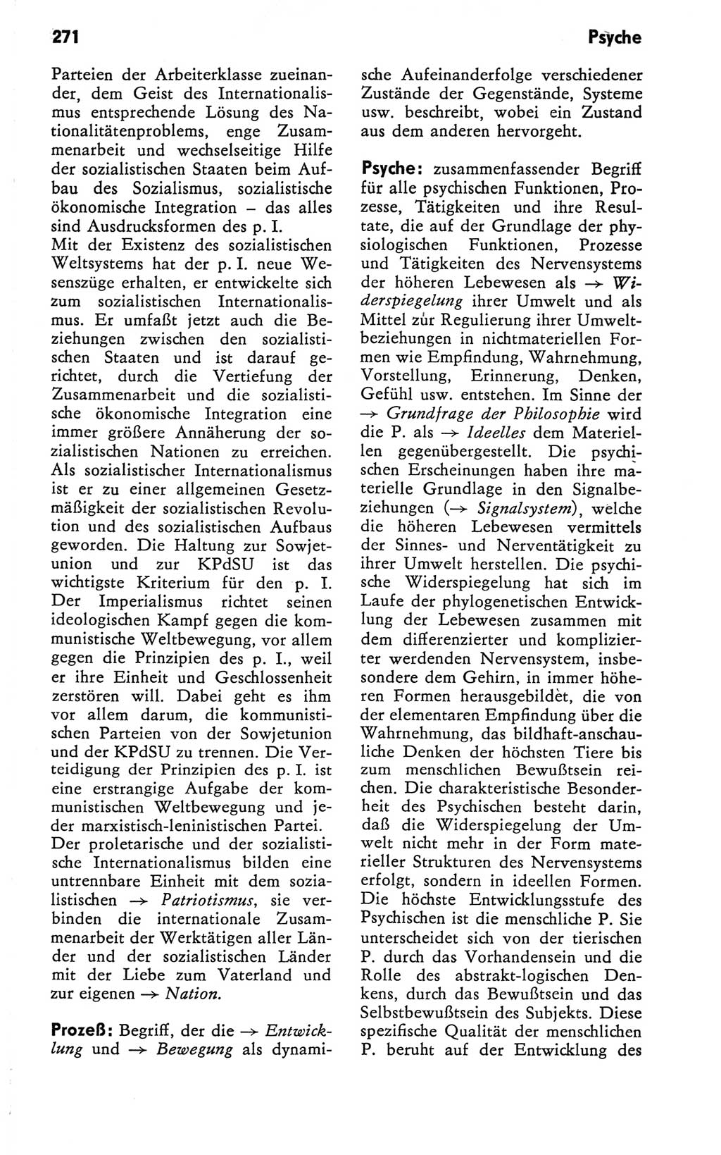 Kleines Wörterbuch der marxistisch-leninistischen Philosophie [Deutsche Demokratische Republik (DDR)] 1981, Seite 271 (Kl. Wb. ML Phil. DDR 1981, S. 271)