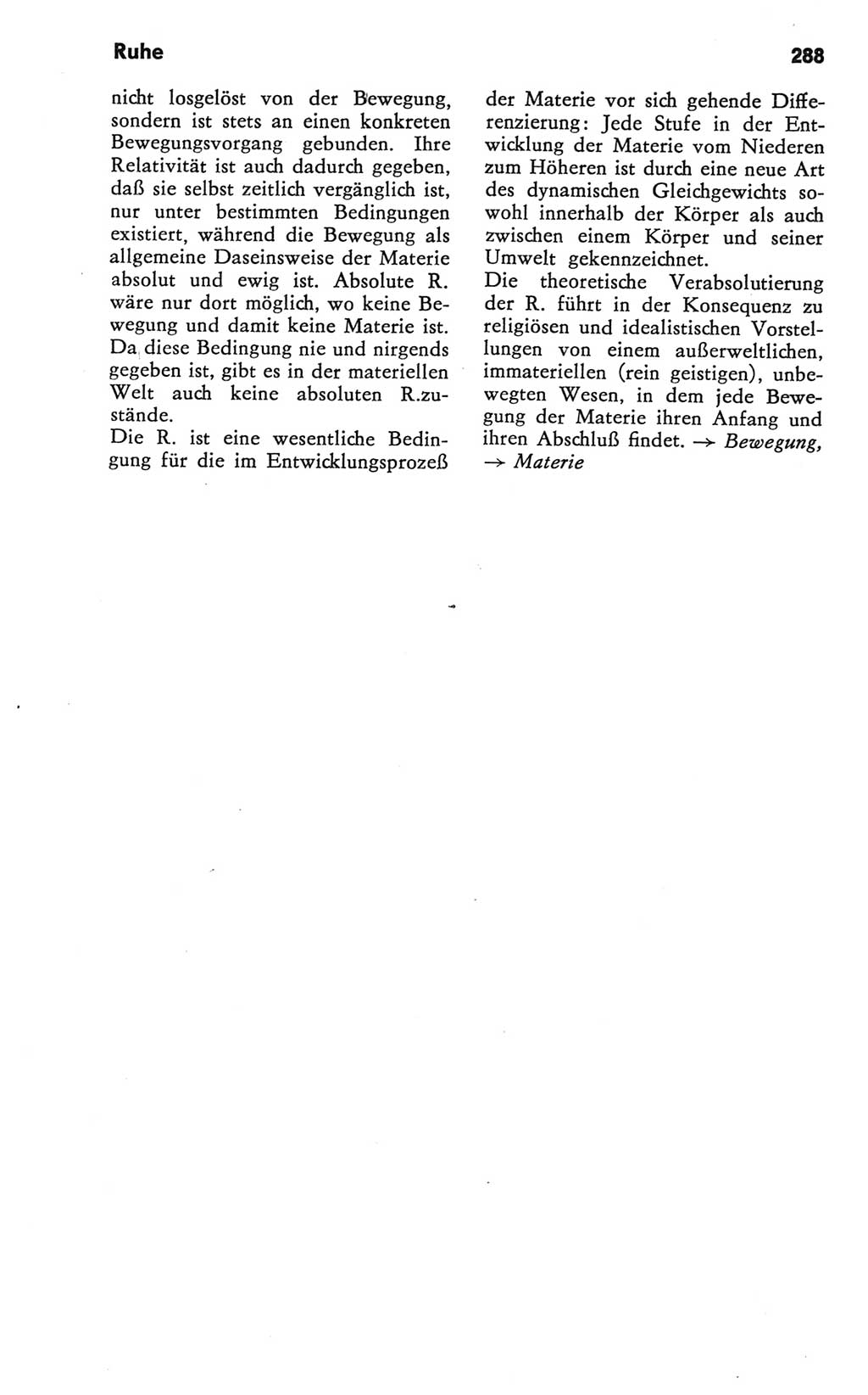 Kleines Wörterbuch der marxistisch-leninistischen Philosophie [Deutsche Demokratische Republik (DDR)] 1981, Seite 288 (Kl. Wb. ML Phil. DDR 1981, S. 288)