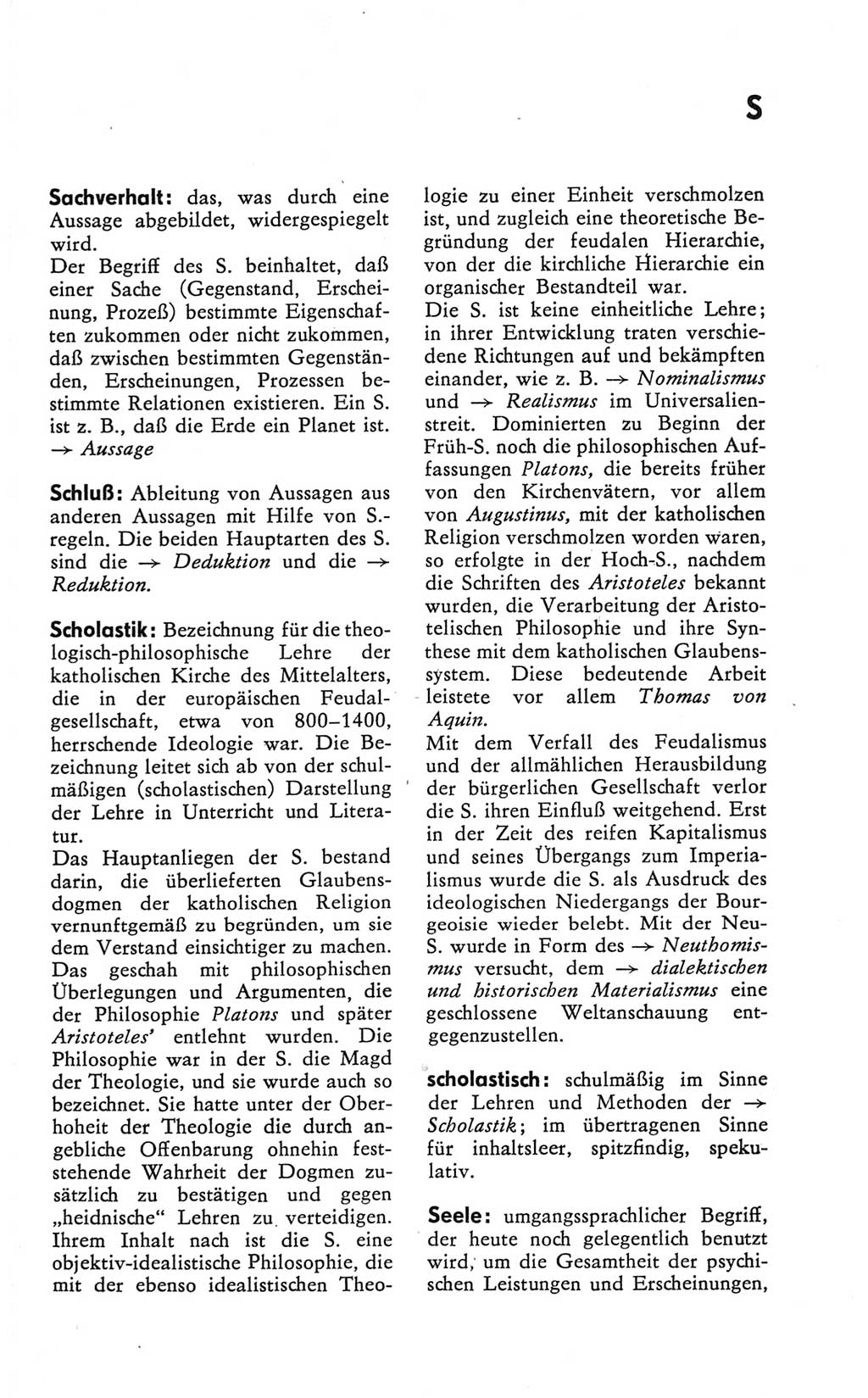 Kleines Wörterbuch der marxistisch-leninistischen Philosophie [Deutsche Demokratische Republik (DDR)] 1981, Seite 289 (Kl. Wb. ML Phil. DDR 1981, S. 289)