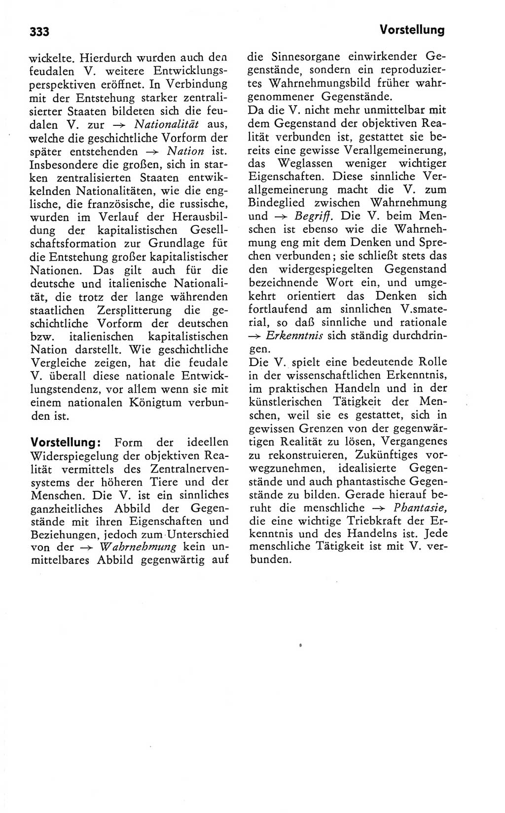 Kleines Wörterbuch der marxistisch-leninistischen Philosophie [Deutsche Demokratische Republik (DDR)] 1981, Seite 333 (Kl. Wb. ML Phil. DDR 1981, S. 333)