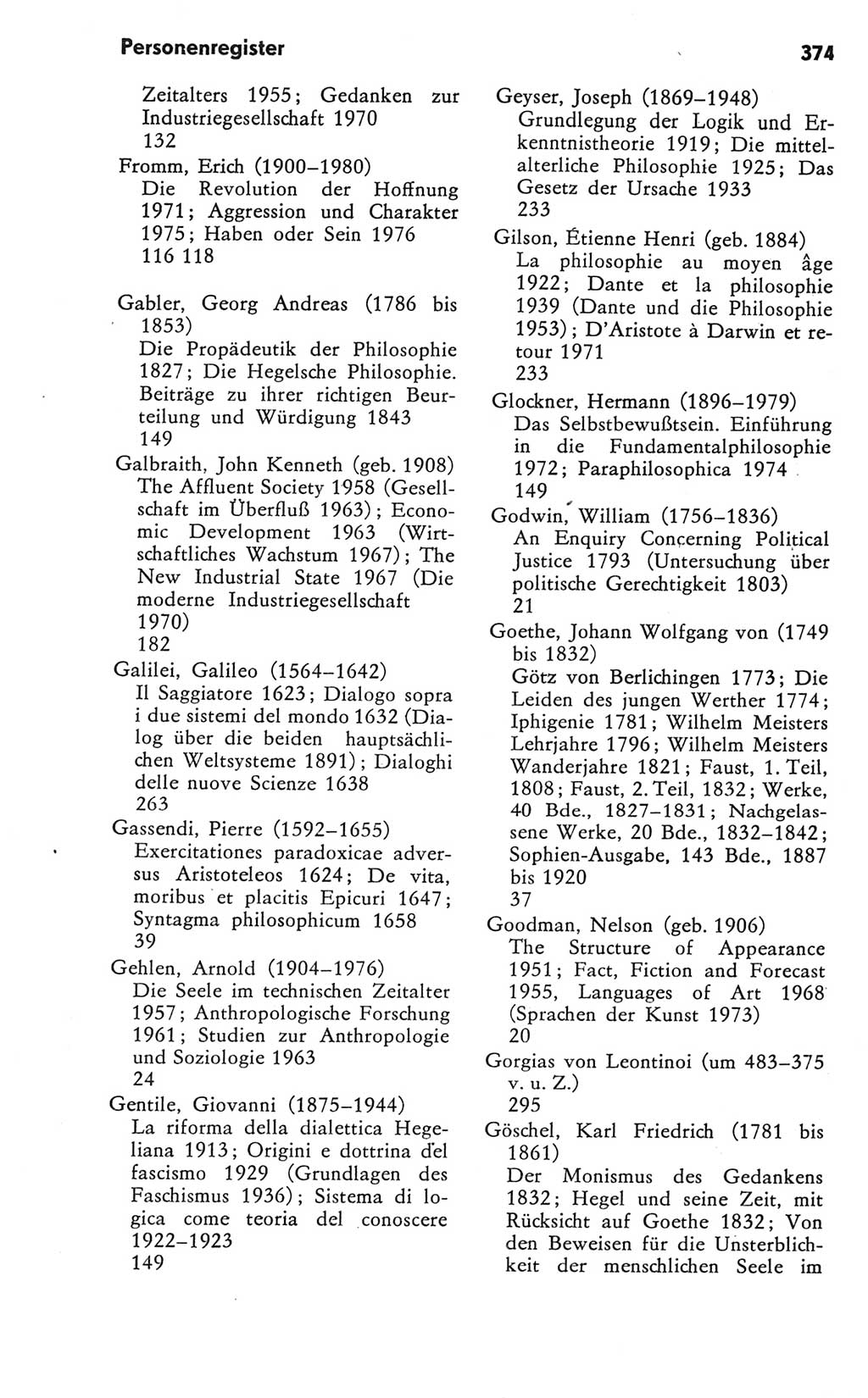 Kleines Wörterbuch der marxistisch-leninistischen Philosophie [Deutsche Demokratische Republik (DDR)] 1981, Seite 374 (Kl. Wb. ML Phil. DDR 1981, S. 374)
