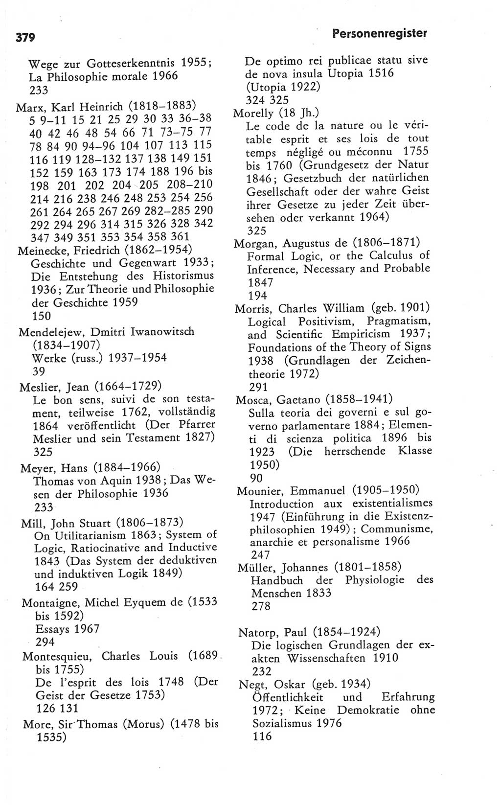 Kleines Wörterbuch der marxistisch-leninistischen Philosophie [Deutsche Demokratische Republik (DDR)] 1981, Seite 379 (Kl. Wb. ML Phil. DDR 1981, S. 379)