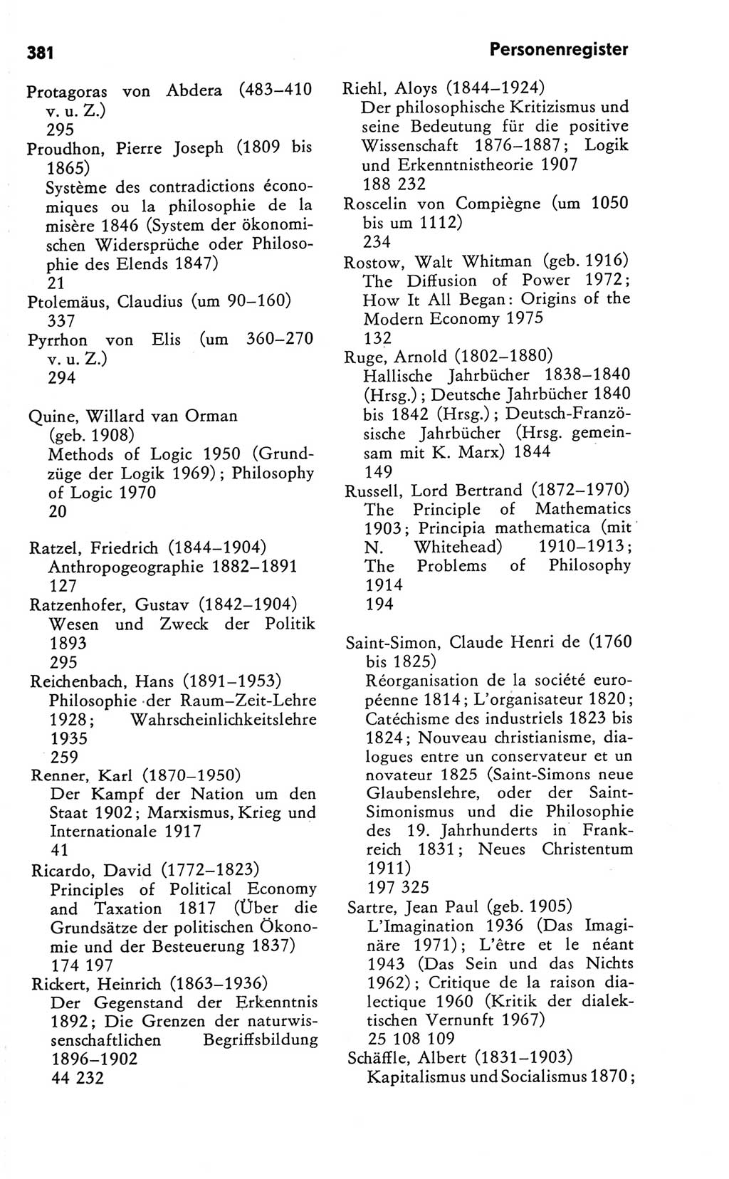 Kleines Wörterbuch der marxistisch-leninistischen Philosophie [Deutsche Demokratische Republik (DDR)] 1981, Seite 381 (Kl. Wb. ML Phil. DDR 1981, S. 381)