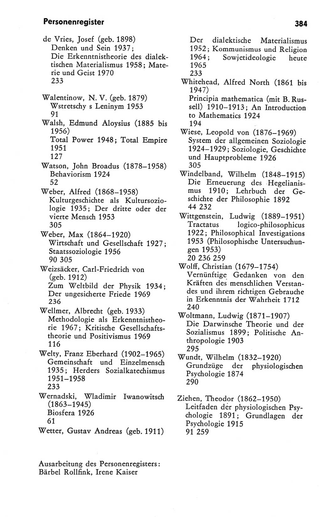 Kleines Wörterbuch der marxistisch-leninistischen Philosophie [Deutsche Demokratische Republik (DDR)] 1981, Seite 384 (Kl. Wb. ML Phil. DDR 1981, S. 384)