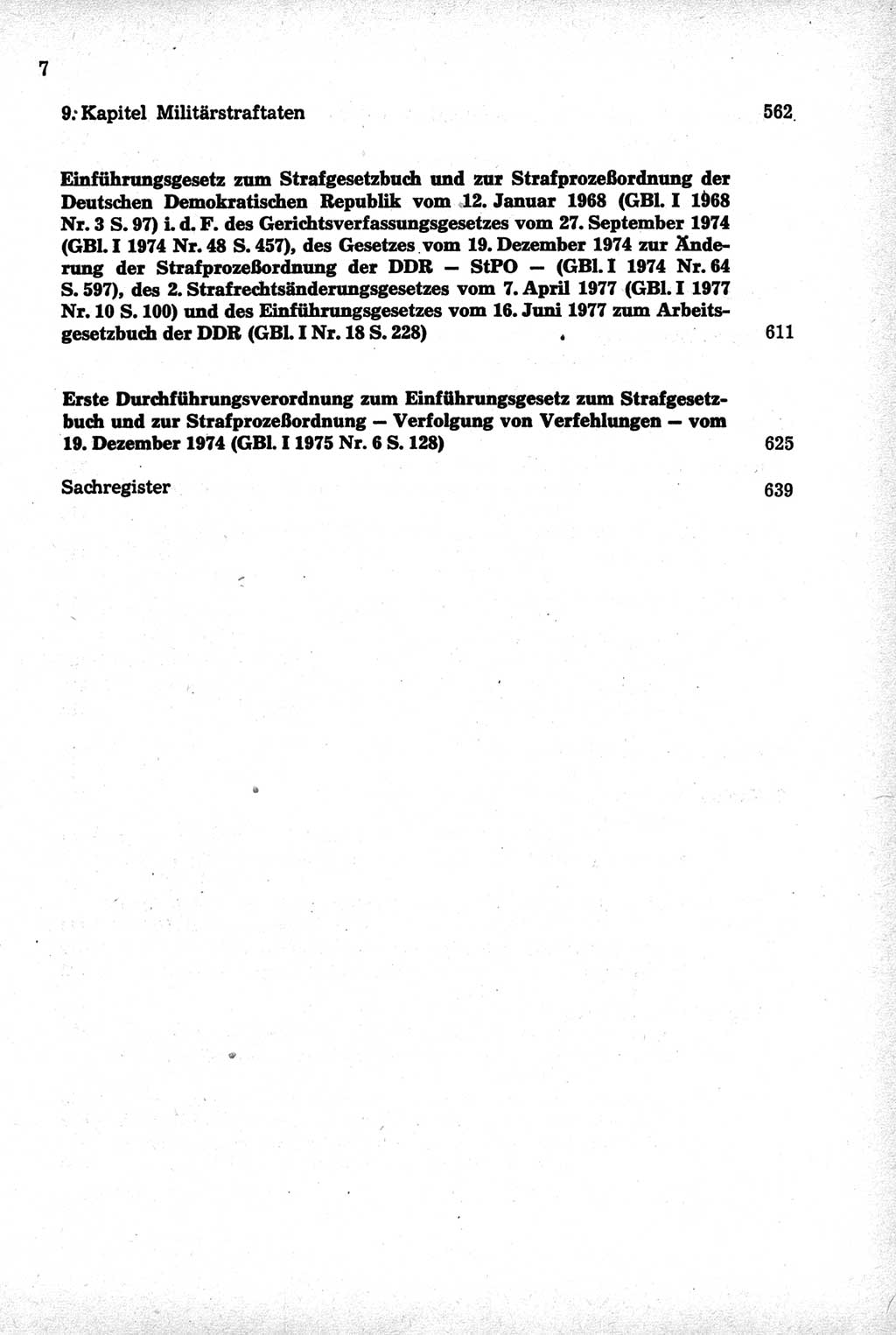 Strafrecht der Deutschen Demokratischen Republik (DDR), Kommentar zum Strafgesetzbuch (StGB) 1981, Seite 7 (Strafr. DDR Komm. StGB 1981, S. 7)