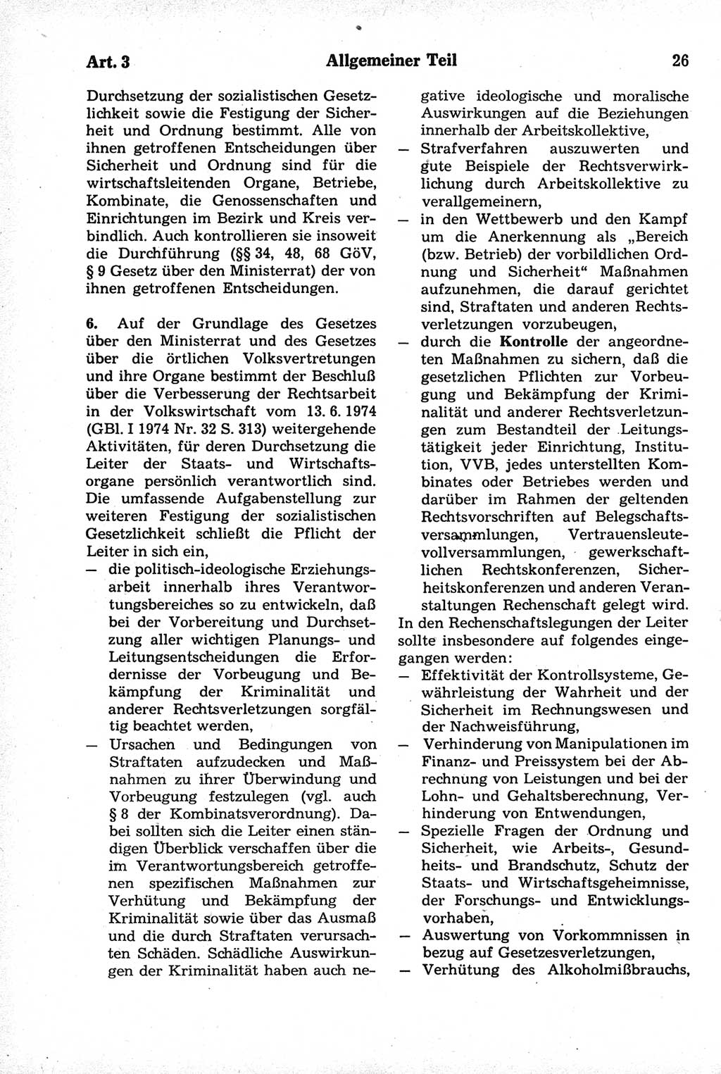 Strafrecht der Deutschen Demokratischen Republik (DDR), Kommentar zum Strafgesetzbuch (StGB) 1981, Seite 26 (Strafr. DDR Komm. StGB 1981, S. 26)