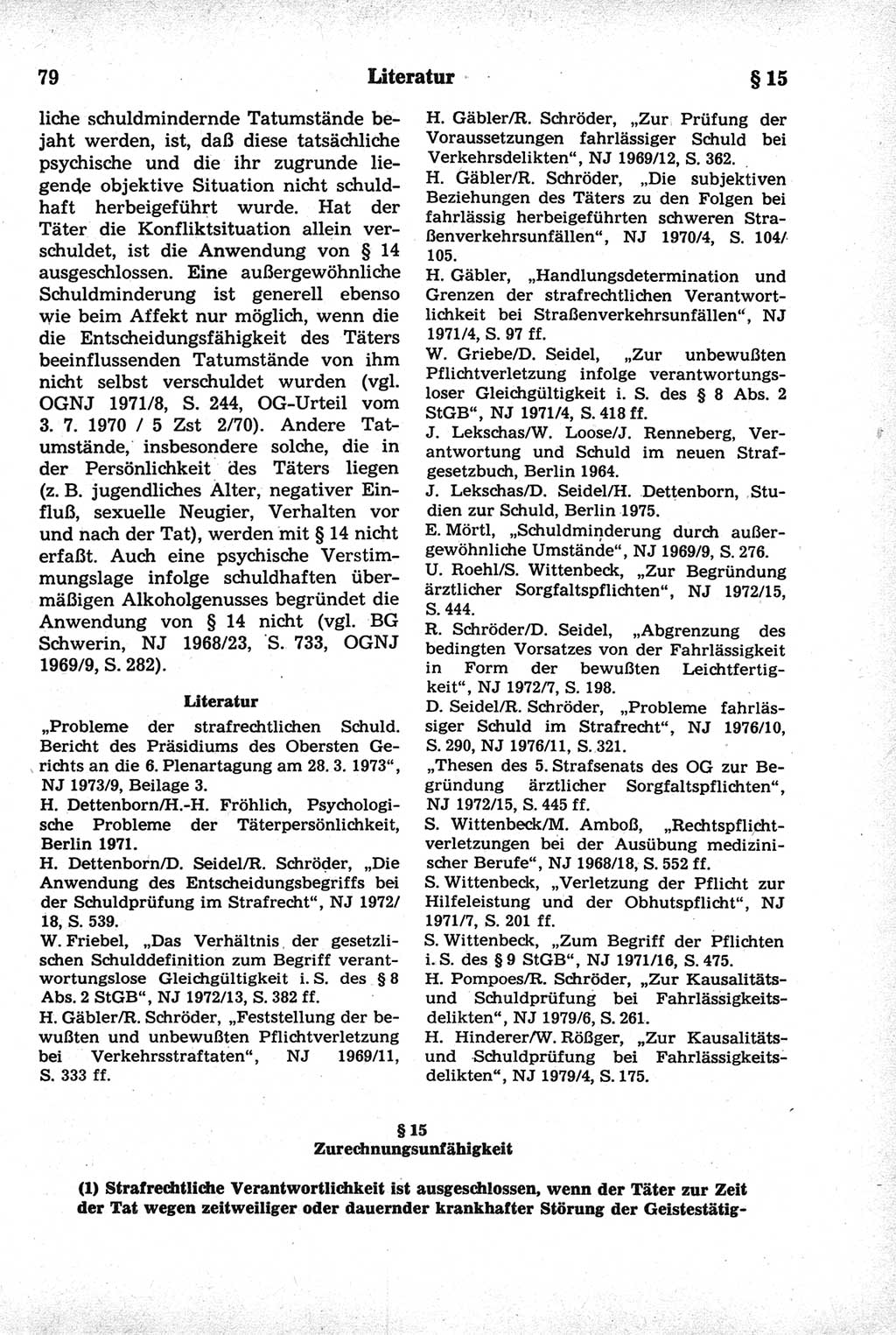 Strafrecht der Deutschen Demokratischen Republik (DDR), Kommentar zum Strafgesetzbuch (StGB) 1981, Seite 79 (Strafr. DDR Komm. StGB 1981, S. 79)