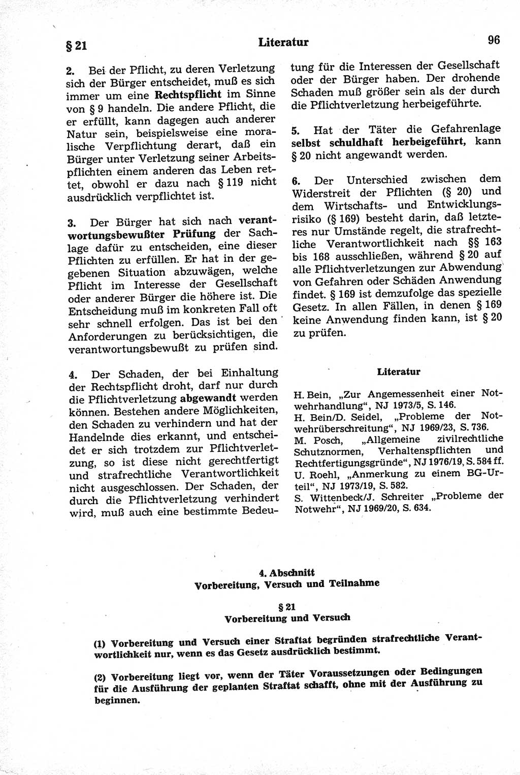 Strafrecht der Deutschen Demokratischen Republik (DDR), Kommentar zum Strafgesetzbuch (StGB) 1981, Seite 96 (Strafr. DDR Komm. StGB 1981, S. 96)
