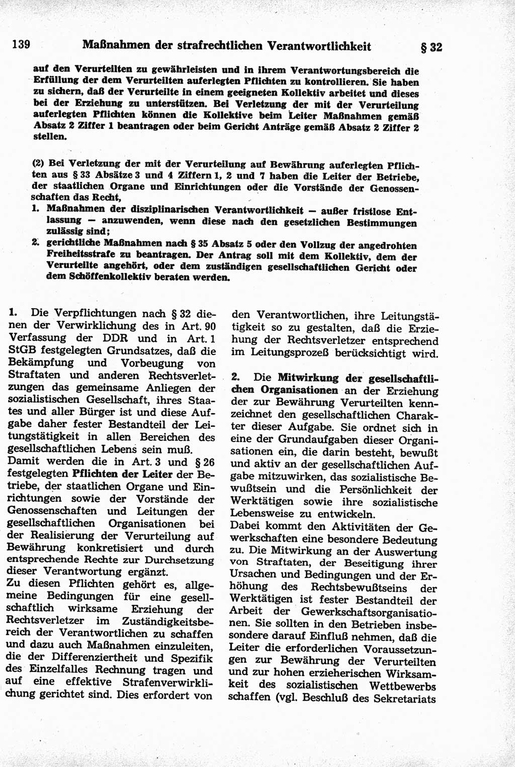 Strafrecht der Deutschen Demokratischen Republik (DDR), Kommentar zum Strafgesetzbuch (StGB) 1981, Seite 139 (Strafr. DDR Komm. StGB 1981, S. 139)