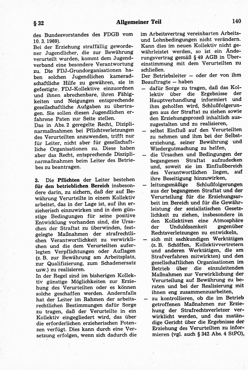 Strafrecht der Deutschen Demokratischen Republik (DDR), Kommentar zum Strafgesetzbuch (StGB) 1981, Seite 140 (Strafr. DDR Komm. StGB 1981, S. 140)