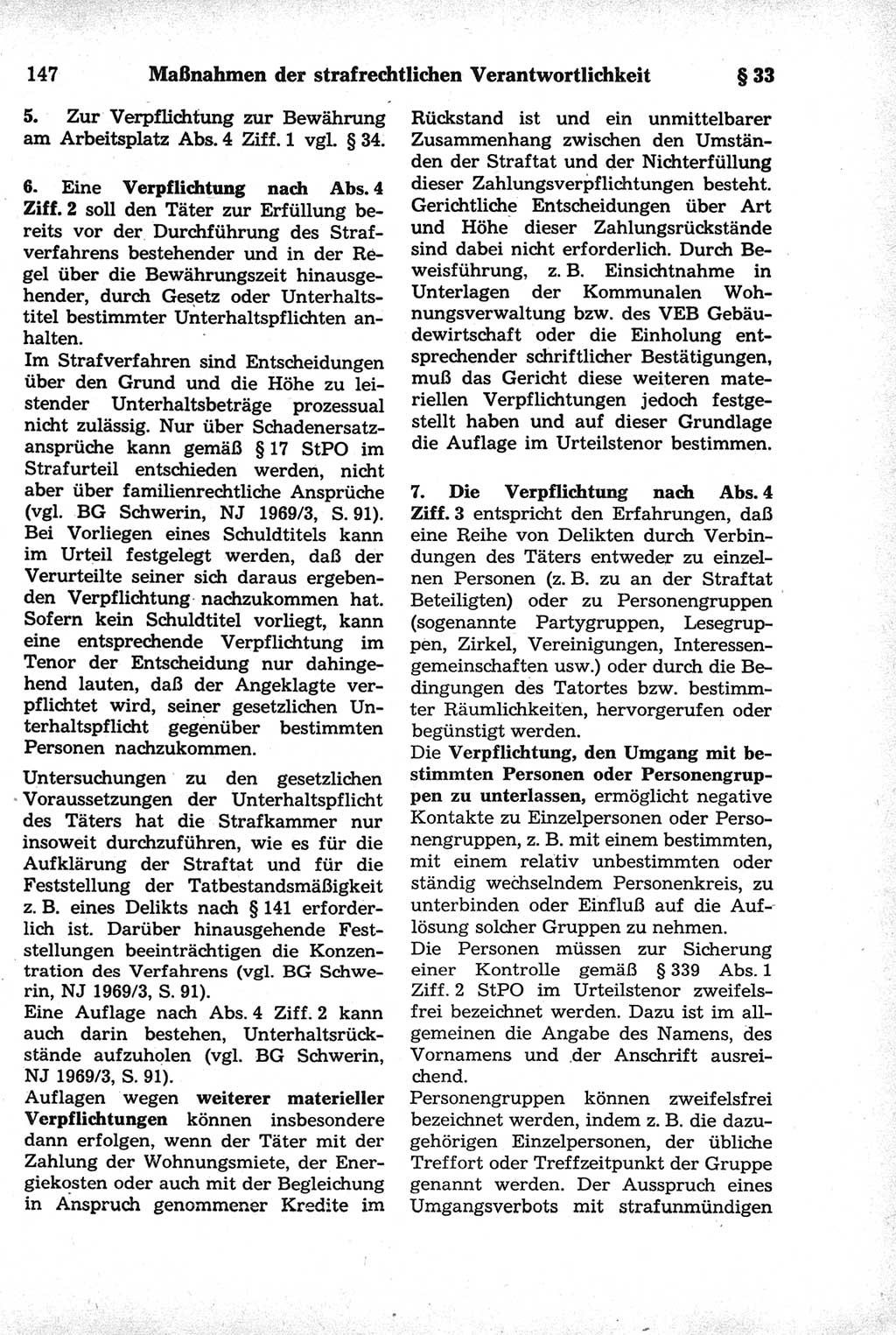 Strafrecht der Deutschen Demokratischen Republik (DDR), Kommentar zum Strafgesetzbuch (StGB) 1981, Seite 147 (Strafr. DDR Komm. StGB 1981, S. 147)