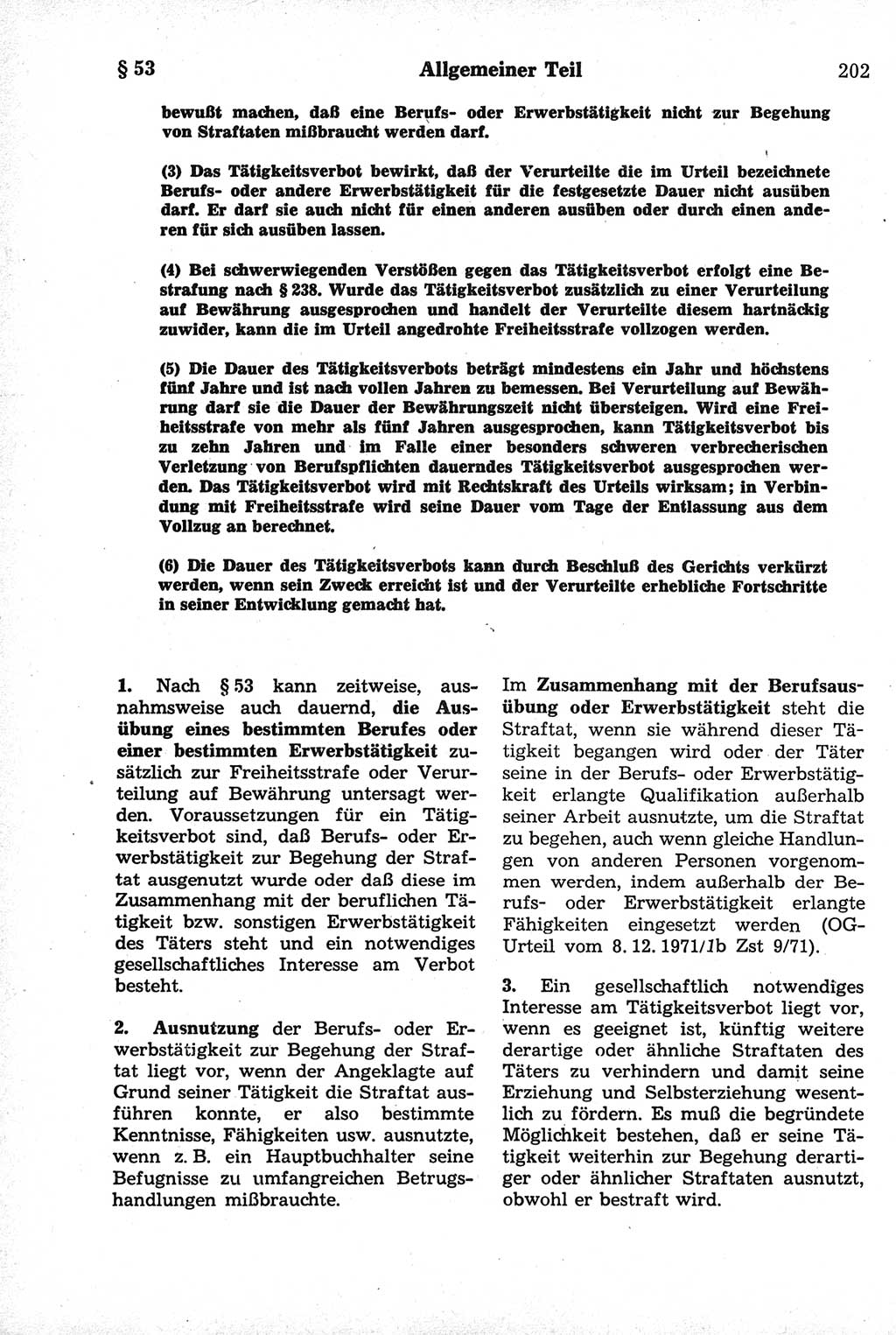 Strafrecht der Deutschen Demokratischen Republik (DDR), Kommentar zum Strafgesetzbuch (StGB) 1981, Seite 202 (Strafr. DDR Komm. StGB 1981, S. 202)