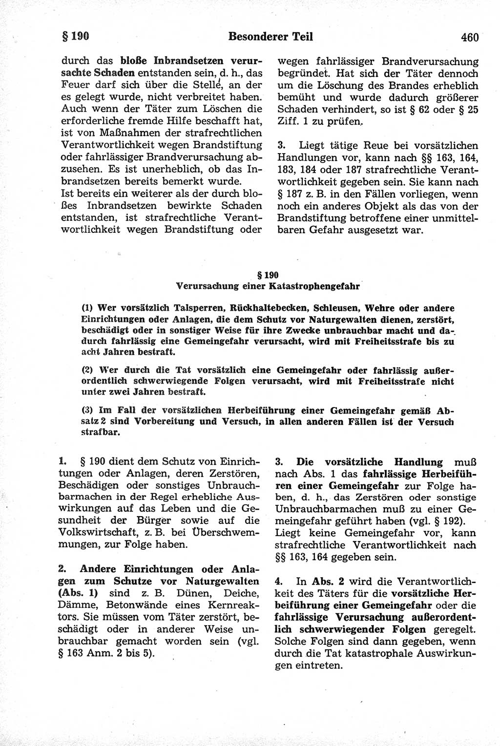 Strafrecht der Deutschen Demokratischen Republik (DDR), Kommentar zum Strafgesetzbuch (StGB) 1981, Seite 460 (Strafr. DDR Komm. StGB 1981, S. 460)