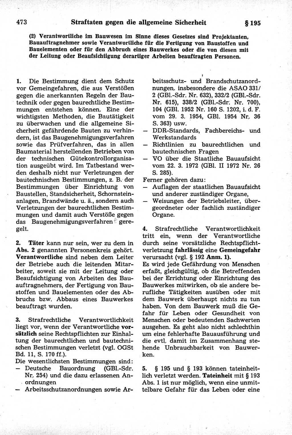 Strafrecht der Deutschen Demokratischen Republik (DDR), Kommentar zum Strafgesetzbuch (StGB) 1981, Seite 473 (Strafr. DDR Komm. StGB 1981, S. 473)