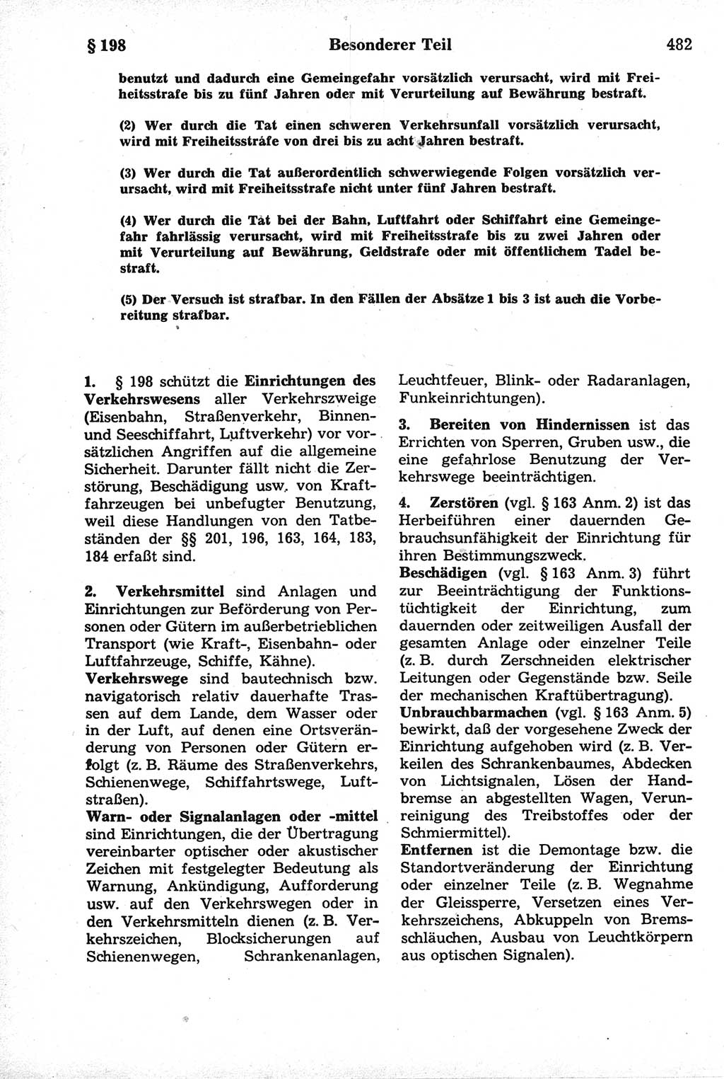 Strafrecht der Deutschen Demokratischen Republik (DDR), Kommentar zum Strafgesetzbuch (StGB) 1981, Seite 482 (Strafr. DDR Komm. StGB 1981, S. 482)