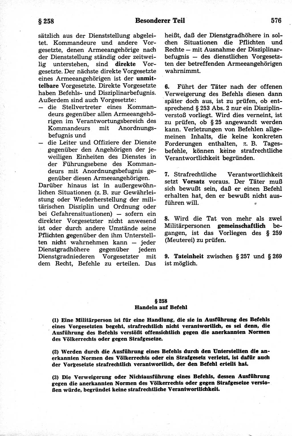 Strafrecht der Deutschen Demokratischen Republik (DDR), Kommentar zum Strafgesetzbuch (StGB) 1981, Seite 576 (Strafr. DDR Komm. StGB 1981, S. 576)