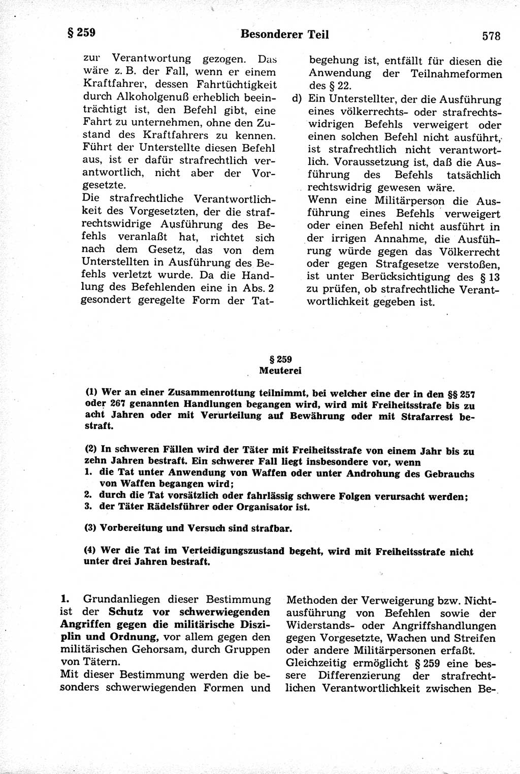 Strafrecht der Deutschen Demokratischen Republik (DDR), Kommentar zum Strafgesetzbuch (StGB) 1981, Seite 578 (Strafr. DDR Komm. StGB 1981, S. 578)