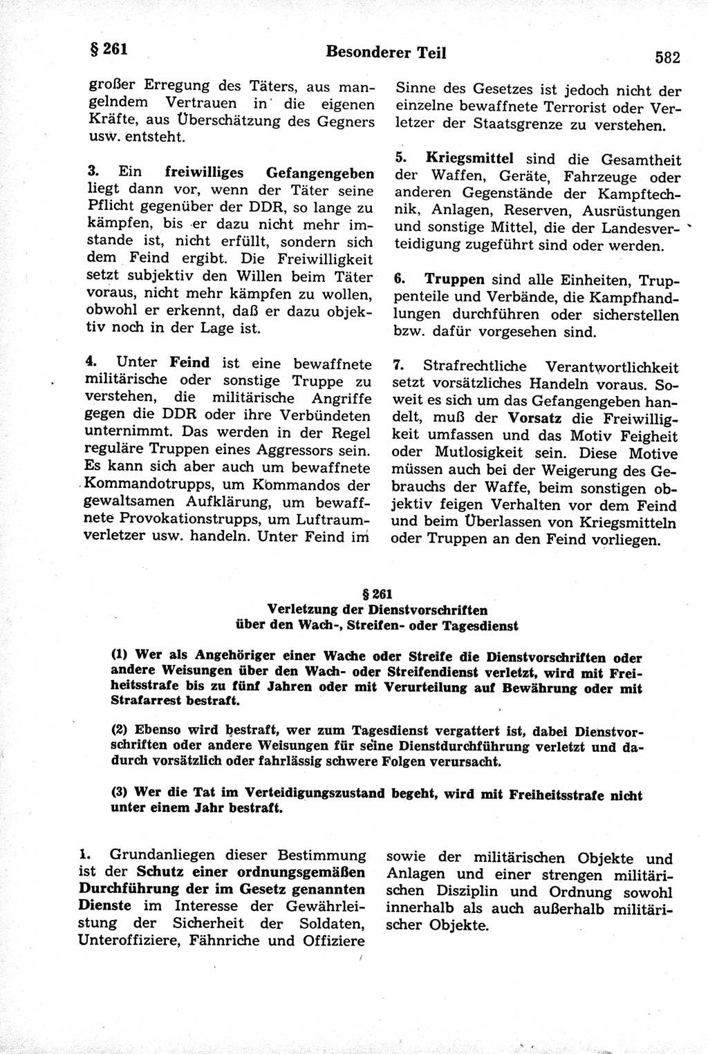 Strafrecht der Deutschen Demokratischen Republik (DDR), Kommentar zum Strafgesetzbuch (StGB) 1981, Seite 582 (Strafr. DDR Komm. StGB 1981, S. 582)