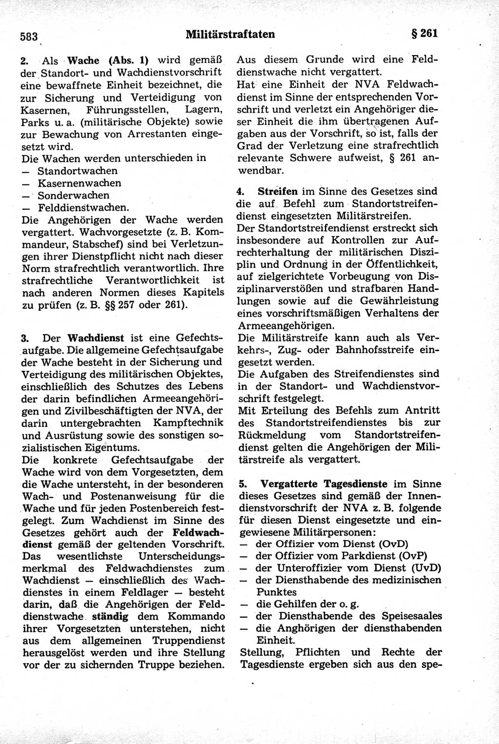 Strafrecht der Deutschen Demokratischen Republik (DDR), Kommentar zum Strafgesetzbuch (StGB) 1981, Seite 583 (Strafr. DDR Komm. StGB 1981, S. 583)