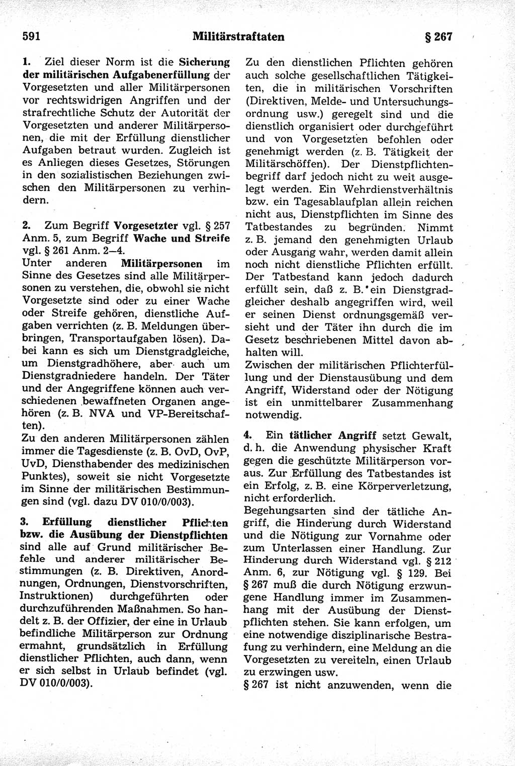 Strafrecht der Deutschen Demokratischen Republik (DDR), Kommentar zum Strafgesetzbuch (StGB) 1981, Seite 591 (Strafr. DDR Komm. StGB 1981, S. 591)