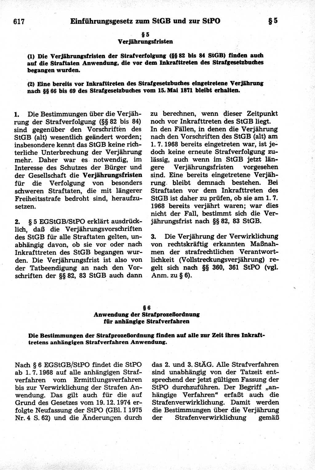 Strafrecht der Deutschen Demokratischen Republik (DDR), Kommentar zum Strafgesetzbuch (StGB) 1981, Seite 617 (Strafr. DDR Komm. StGB 1981, S. 617)