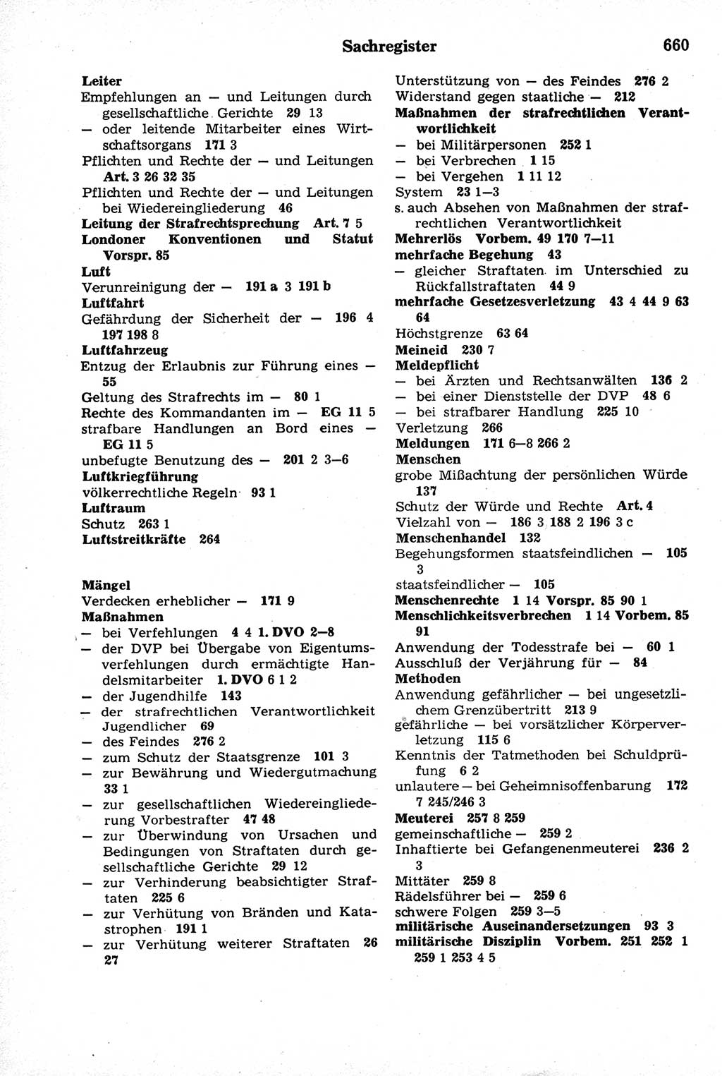 Strafrecht der Deutschen Demokratischen Republik (DDR), Kommentar zum Strafgesetzbuch (StGB) 1981, Seite 660 (Strafr. DDR Komm. StGB 1981, S. 660)