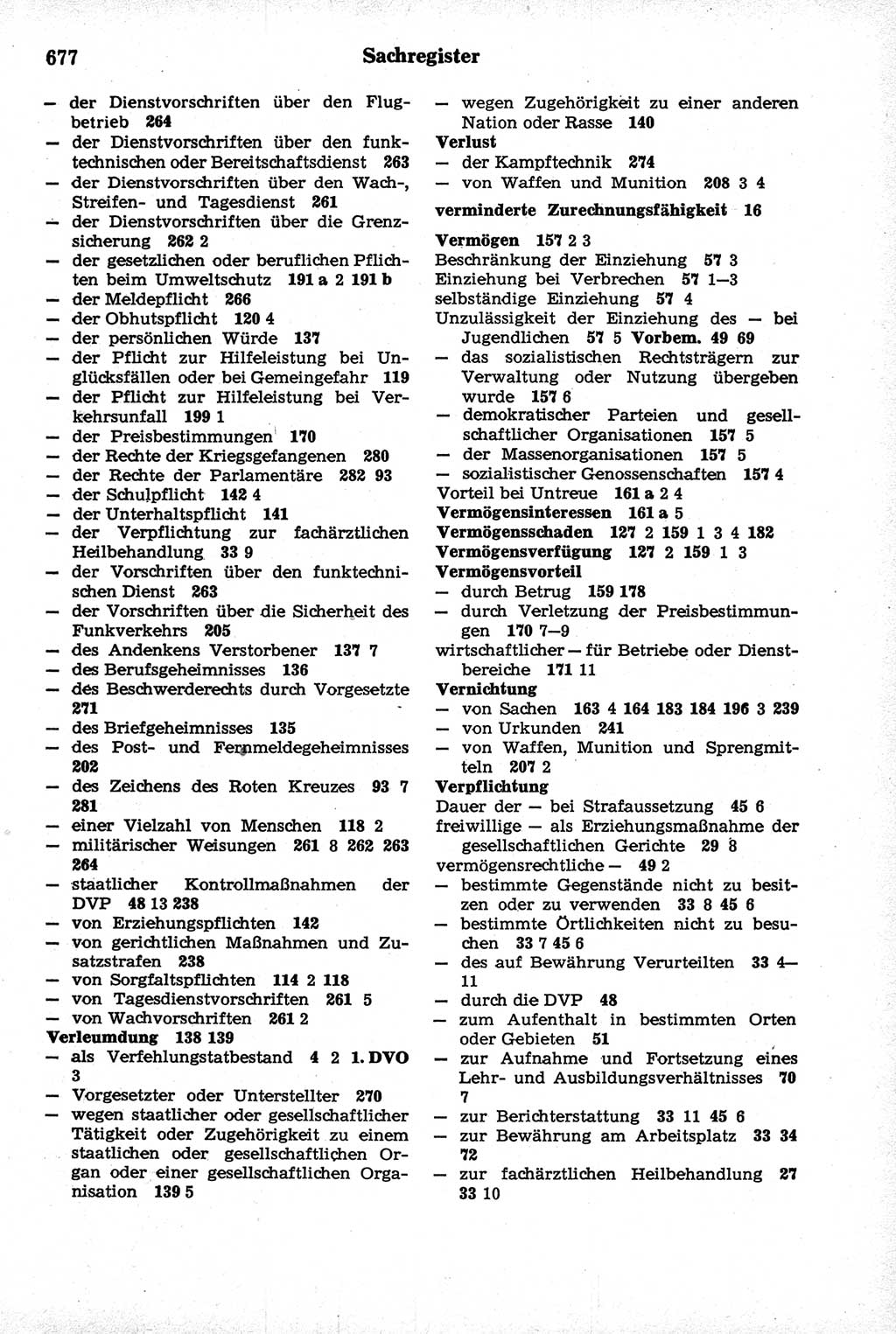 Strafrecht der Deutschen Demokratischen Republik (DDR), Kommentar zum Strafgesetzbuch (StGB) 1981, Seite 677 (Strafr. DDR Komm. StGB 1981, S. 677)