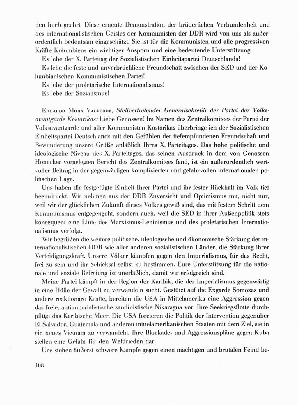 Protokoll der Verhandlungen des Ⅹ. Parteitages der Sozialistischen Einheitspartei Deutschlands (SED) [Deutsche Demokratische Republik (DDR)] 1981, Band 1, Seite 408 (Prot. Verh. Ⅹ. PT SED DDR 1981, Bd. 1, S. 408)