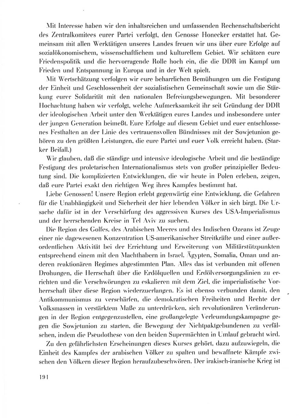 Protokoll der Verhandlungen des Ⅹ. Parteitages der Sozialistischen Einheitspartei Deutschlands (SED) [Deutsche Demokratische Republik (DDR)] 1981, Band 2, Seite 194 (Prot. Verh. Ⅹ. PT SED DDR 1981, Bd. 2, S. 194)