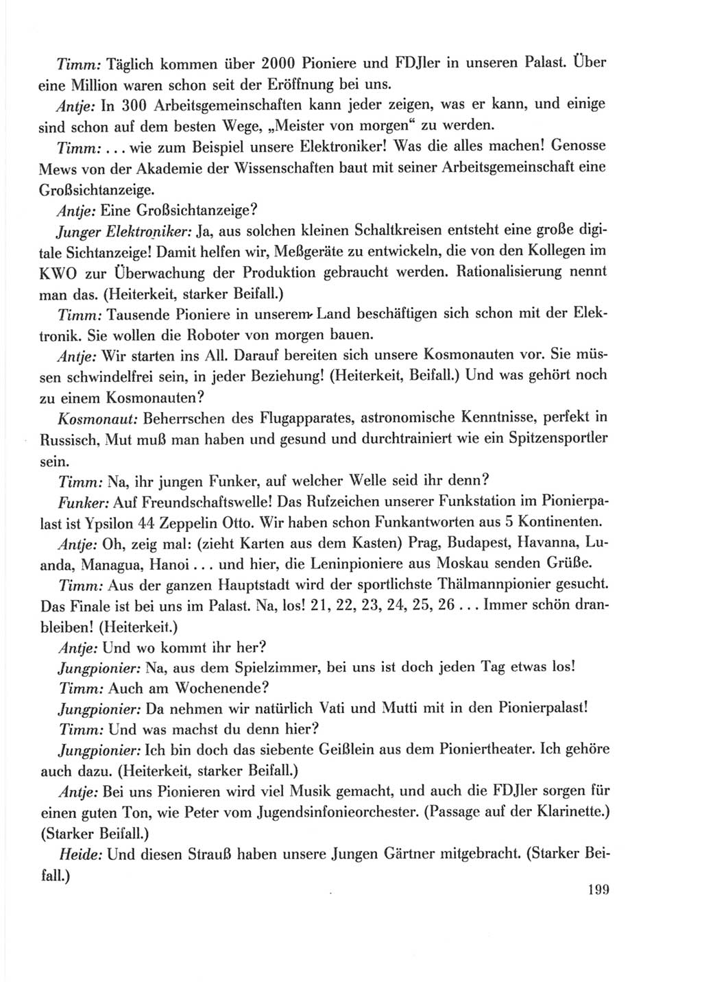 Protokoll der Verhandlungen des Ⅹ. Parteitages der Sozialistischen Einheitspartei Deutschlands (SED) [Deutsche Demokratische Republik (DDR)] 1981, Band 2, Seite 199 (Prot. Verh. Ⅹ. PT SED DDR 1981, Bd. 2, S. 199)