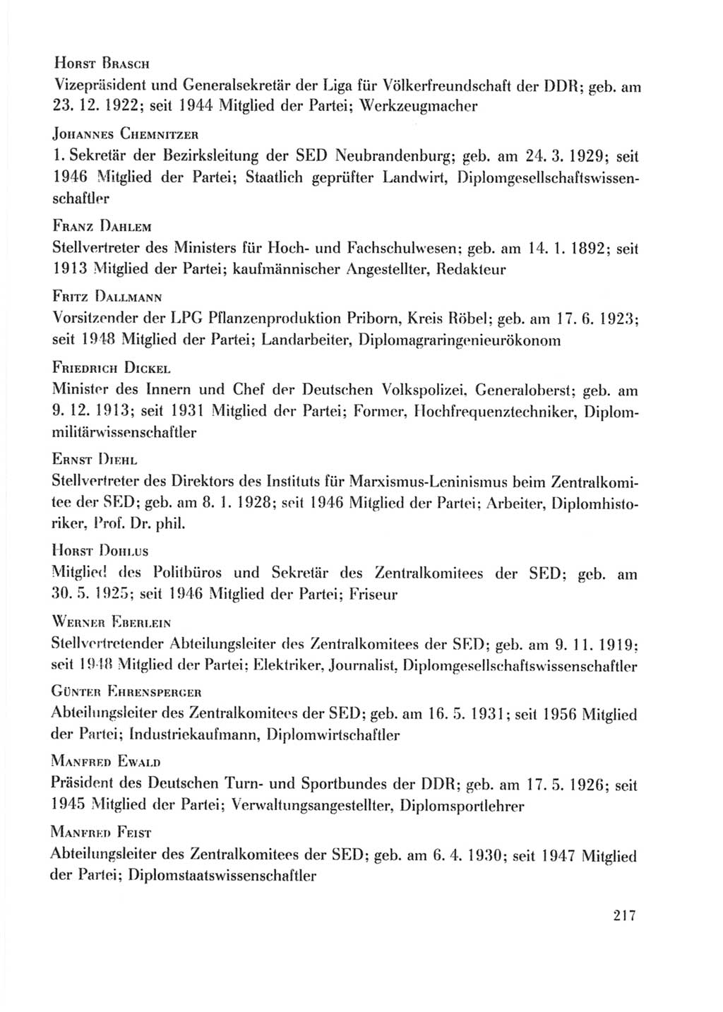 Protokoll der Verhandlungen des Ⅹ. Parteitages der Sozialistischen Einheitspartei Deutschlands (SED) [Deutsche Demokratische Republik (DDR)] 1981, Band 2, Seite 217 (Prot. Verh. Ⅹ. PT SED DDR 1981, Bd. 2, S. 217)