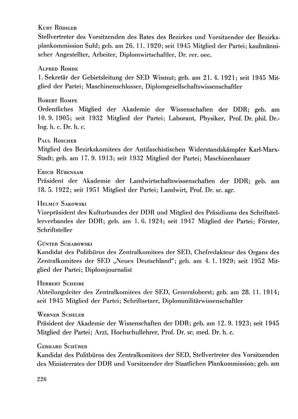 Protokoll der Verhandlungen des Ⅹ. Parteitages der Sozialistischen Einheitspartei Deutschlands (SED) [Deutsche Demokratische Republik (DDR)] 1981, Band 2, Seite 226 (Prot. Verh. Ⅹ. PT SED DDR 1981, Bd. 2, S. 226)