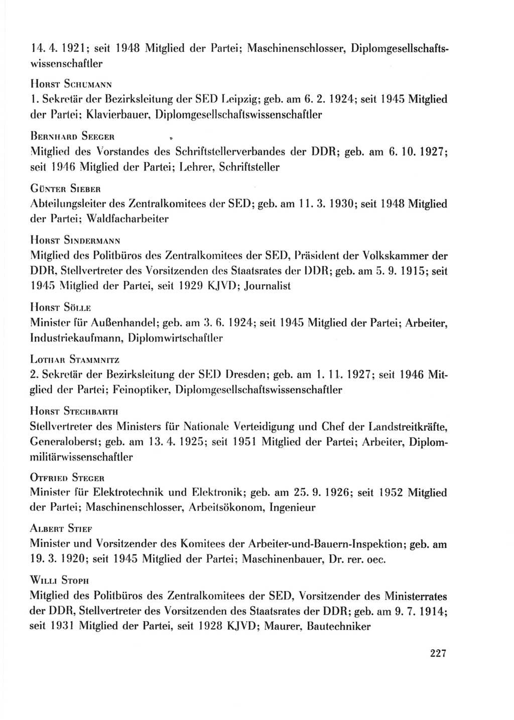 Protokoll der Verhandlungen des Ⅹ. Parteitages der Sozialistischen Einheitspartei Deutschlands (SED) [Deutsche Demokratische Republik (DDR)] 1981, Band 2, Seite 227 (Prot. Verh. Ⅹ. PT SED DDR 1981, Bd. 2, S. 227)